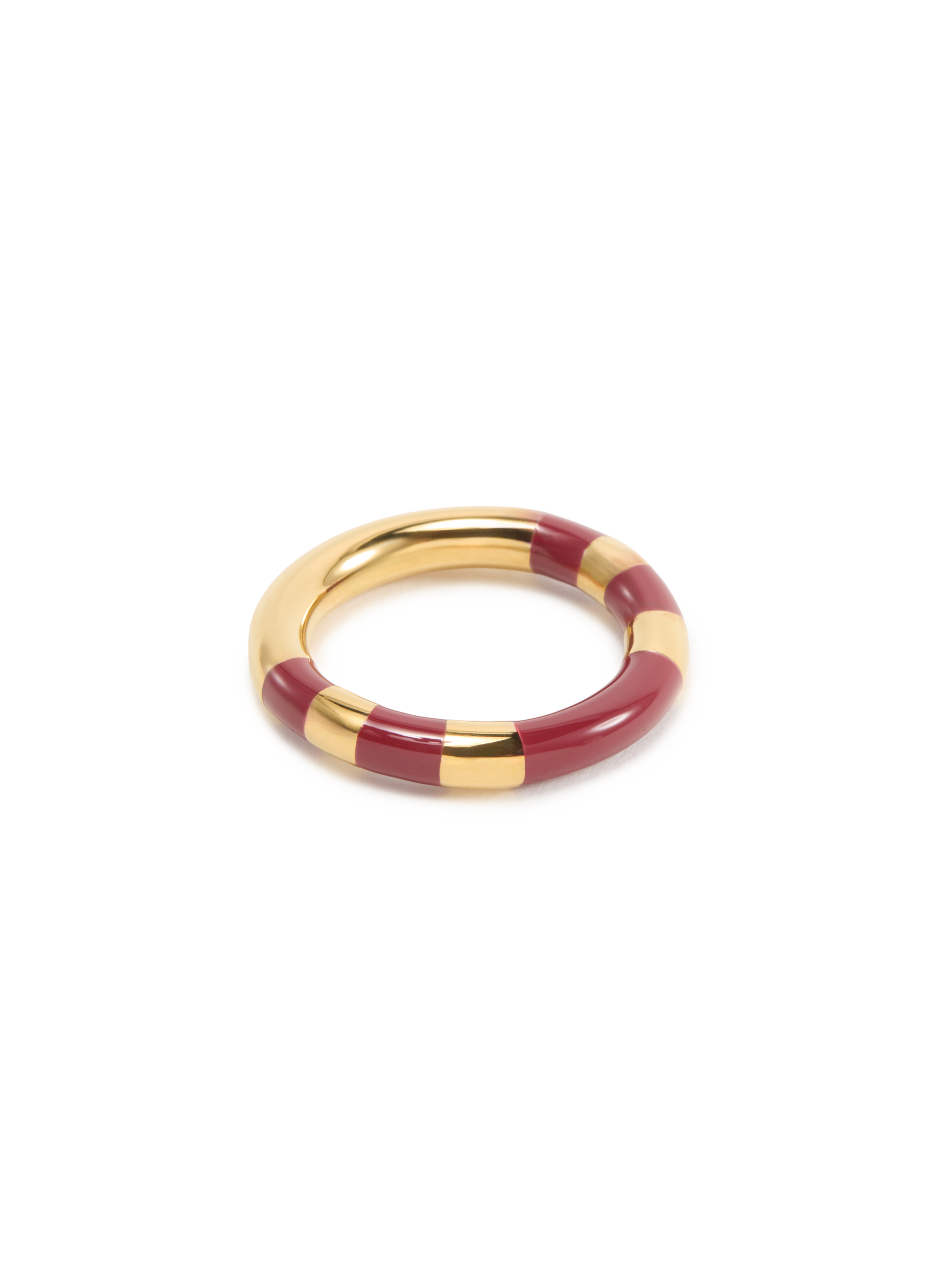 Bague Positano AURELIE BIDERMANN Rouge