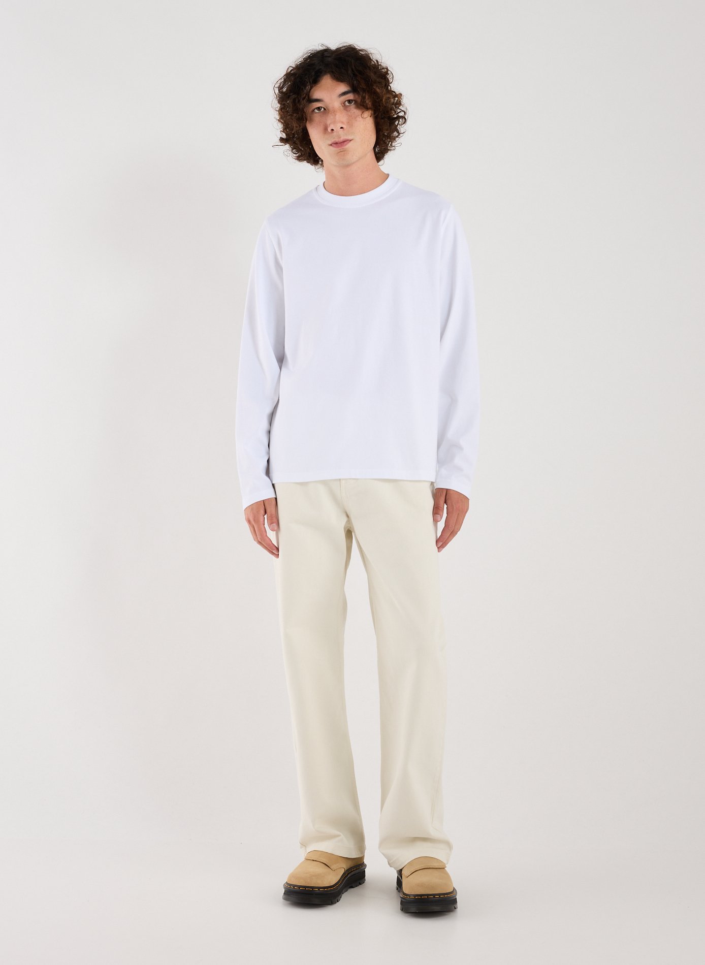 T-shirt à manches longues en coton ARTE ANTWERP Blanc