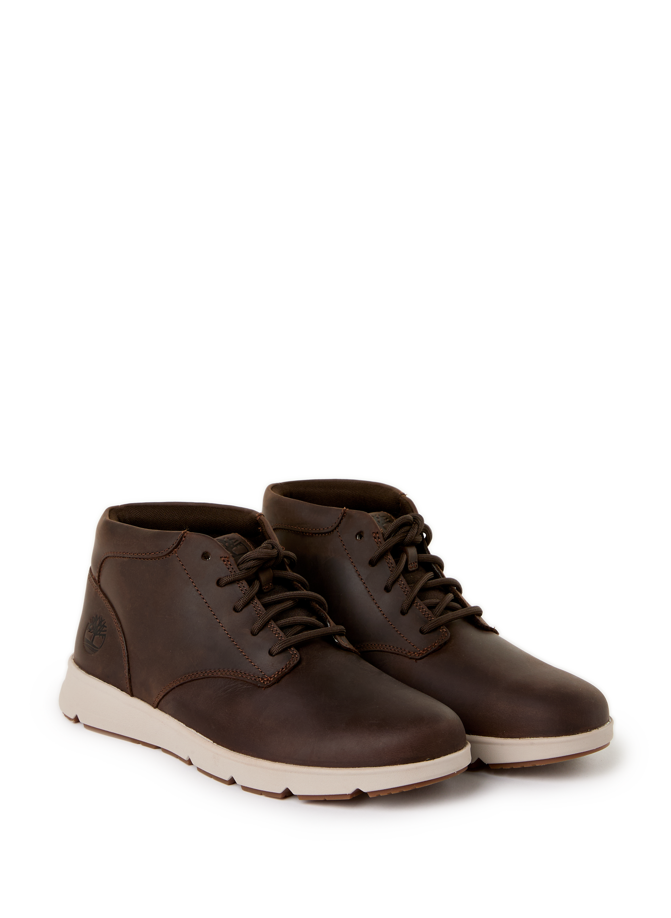 Leather sneakers TIMBERLAND Brown