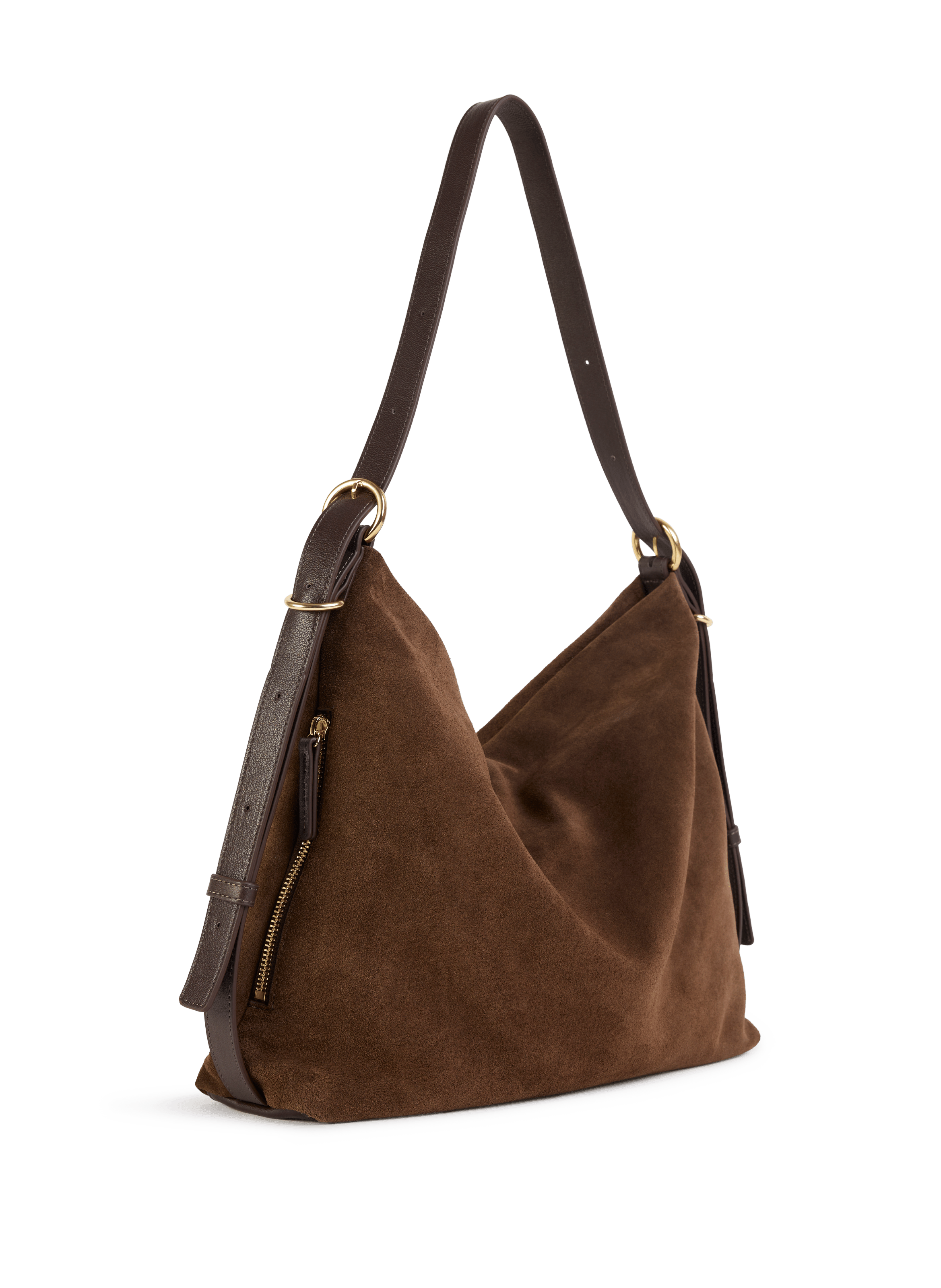 Calfskin leather Bag NAT &amp; NIN Brown