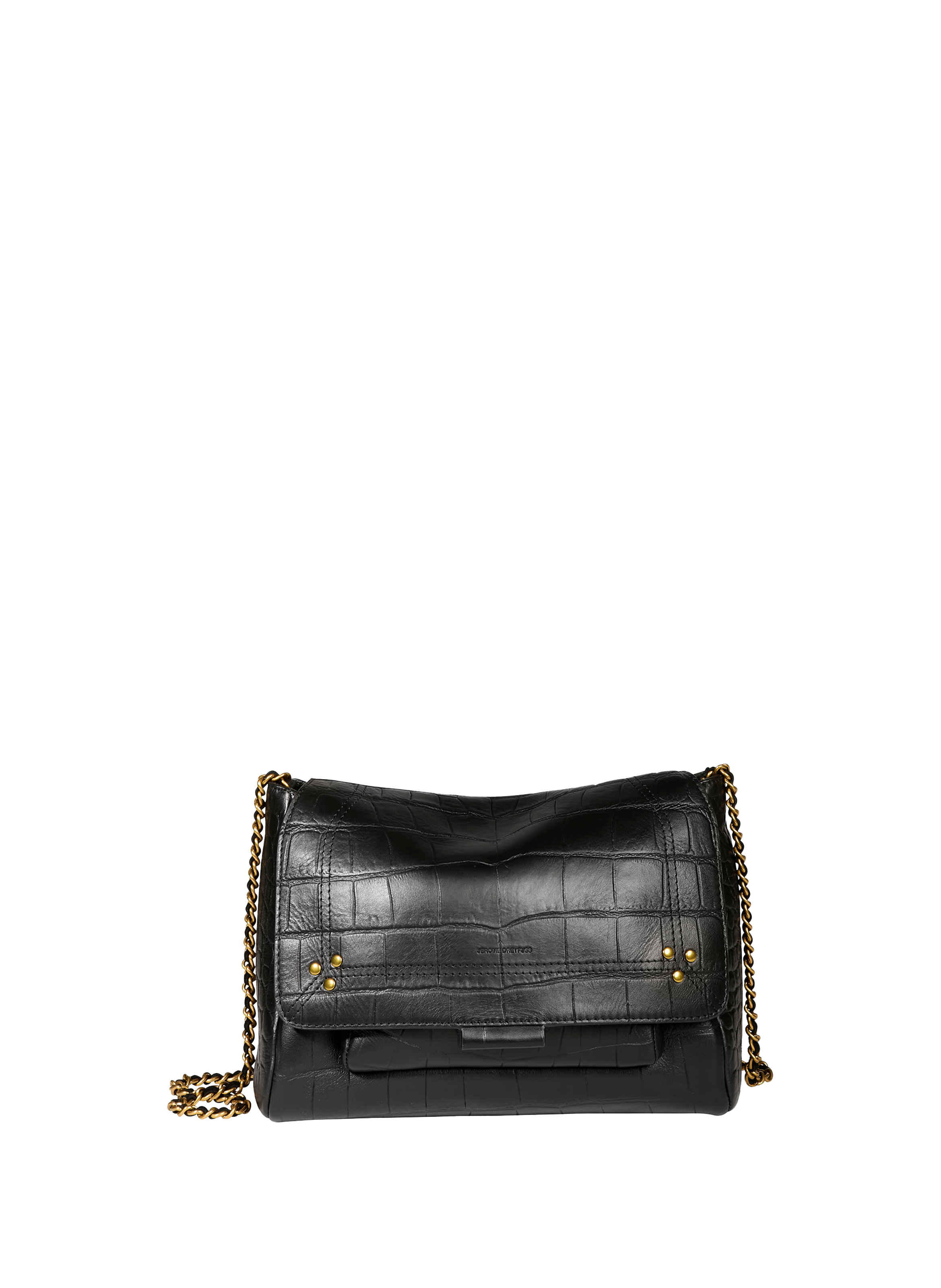 JÉRÔME DREYFUSS Sac à bandoulière Lulu M en cuir de vachette Noir