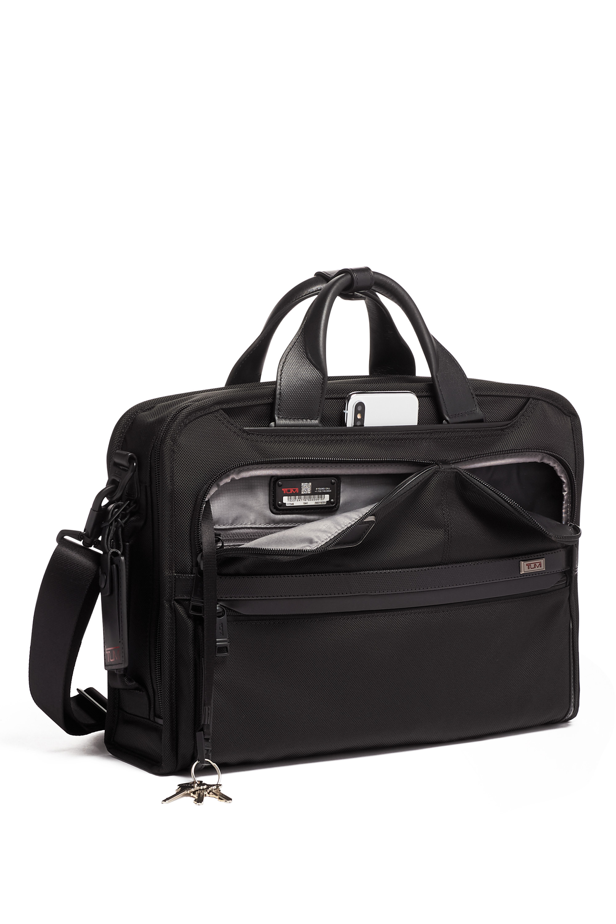 Tumi alpha briefcase taille s TUMI Noir