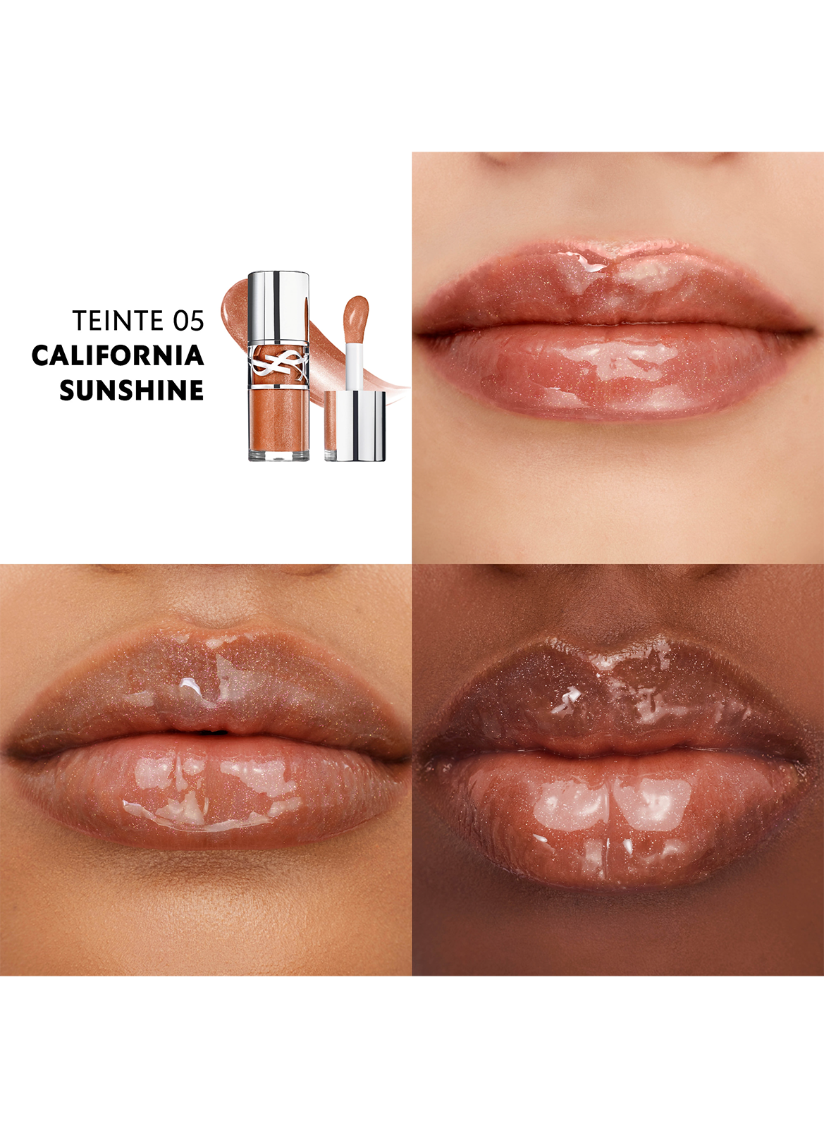 YSL Loveshine Gloss soin effet repulpant YVES SAINT LAURENT 5 california sunshine