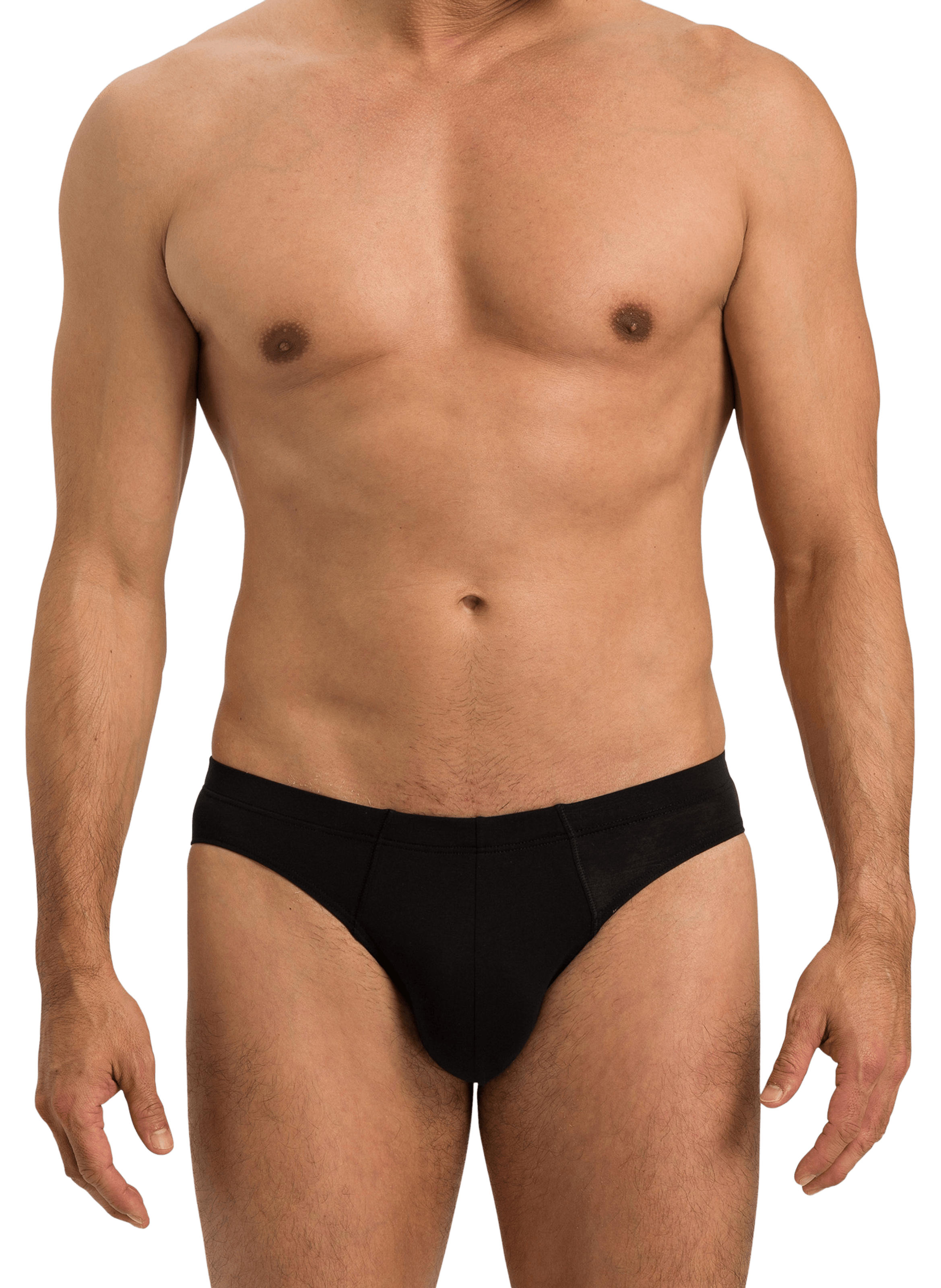 Cotton briefs HANRO Black