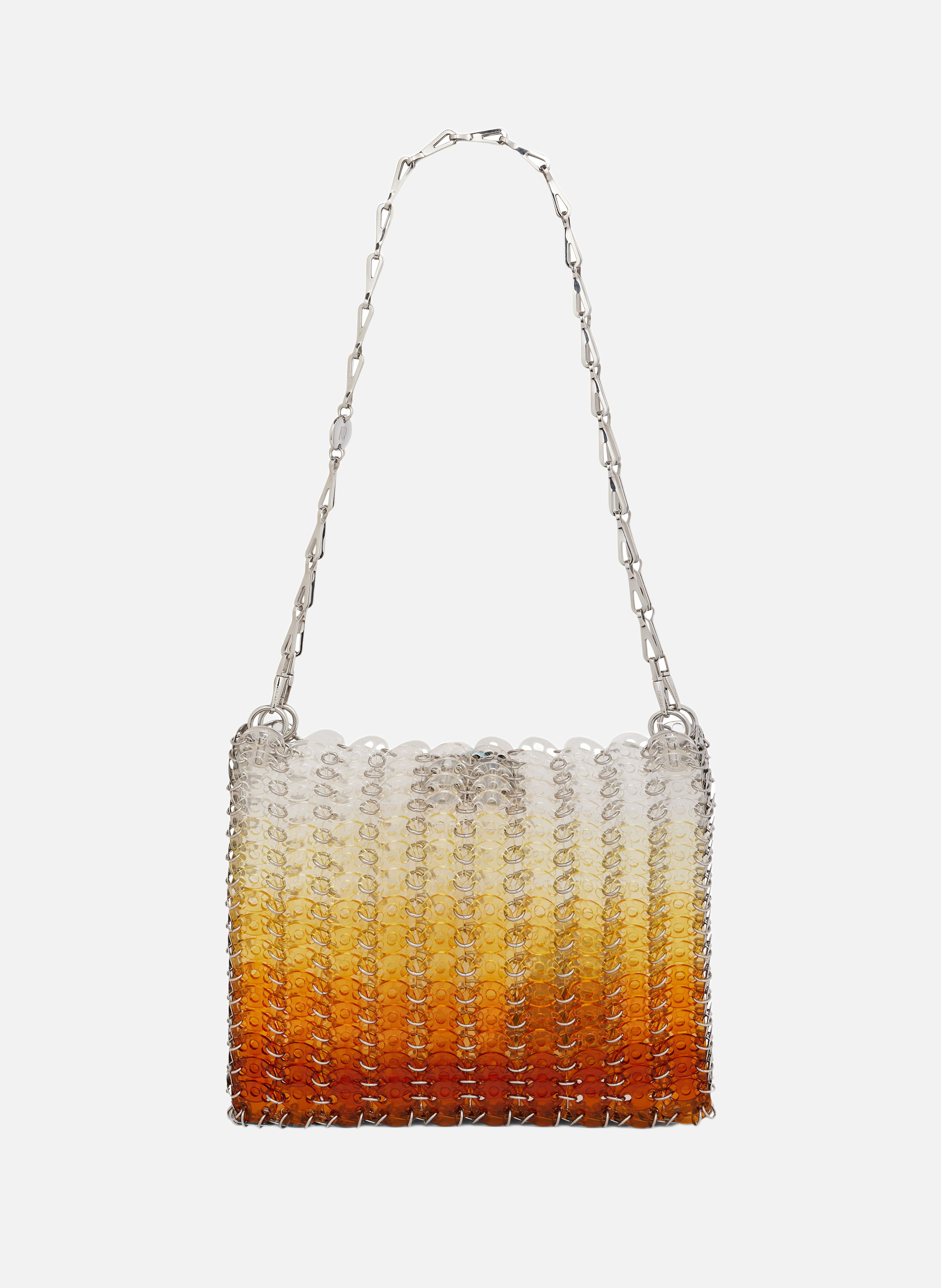 Sac 1969 dégradé en résine RABANNE Orange