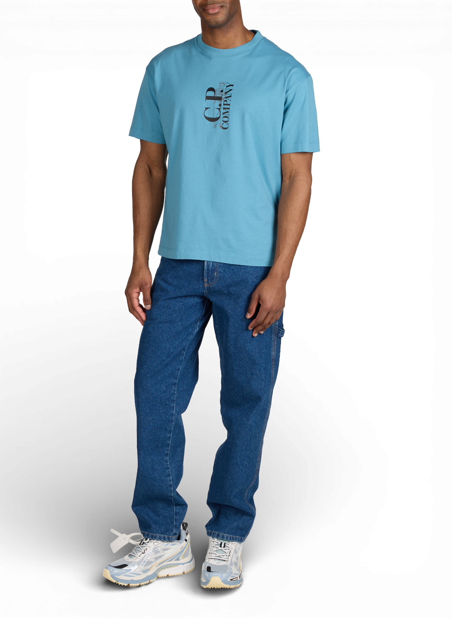 Wide leg Carpenter jeans in cotton DICKIES Blue