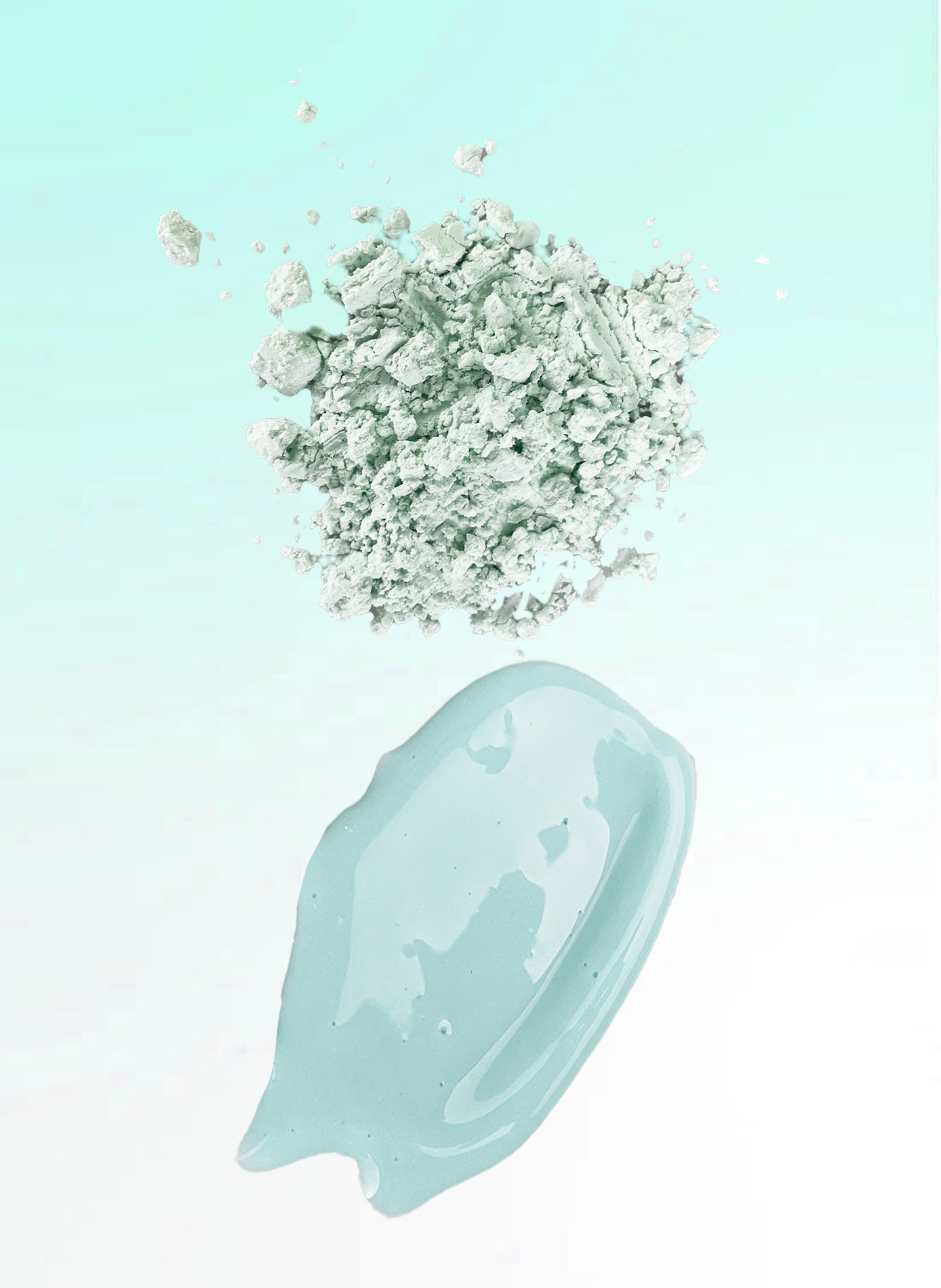 Masque en poudre peel-off - Aqua shot parfum Monoï INUWET No color