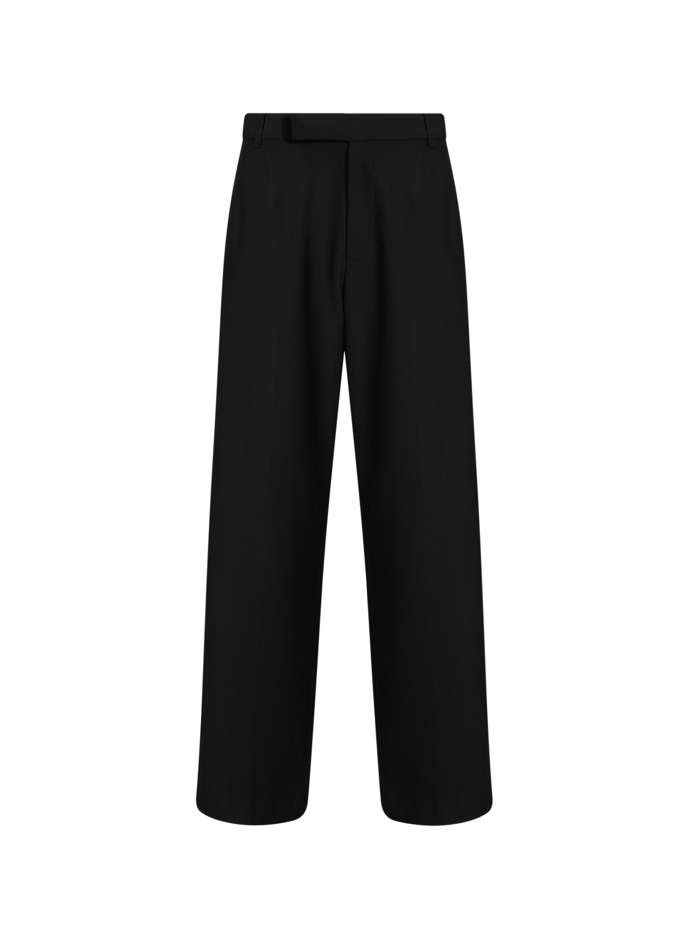 Large wool blend pants WON HUNDRED Black