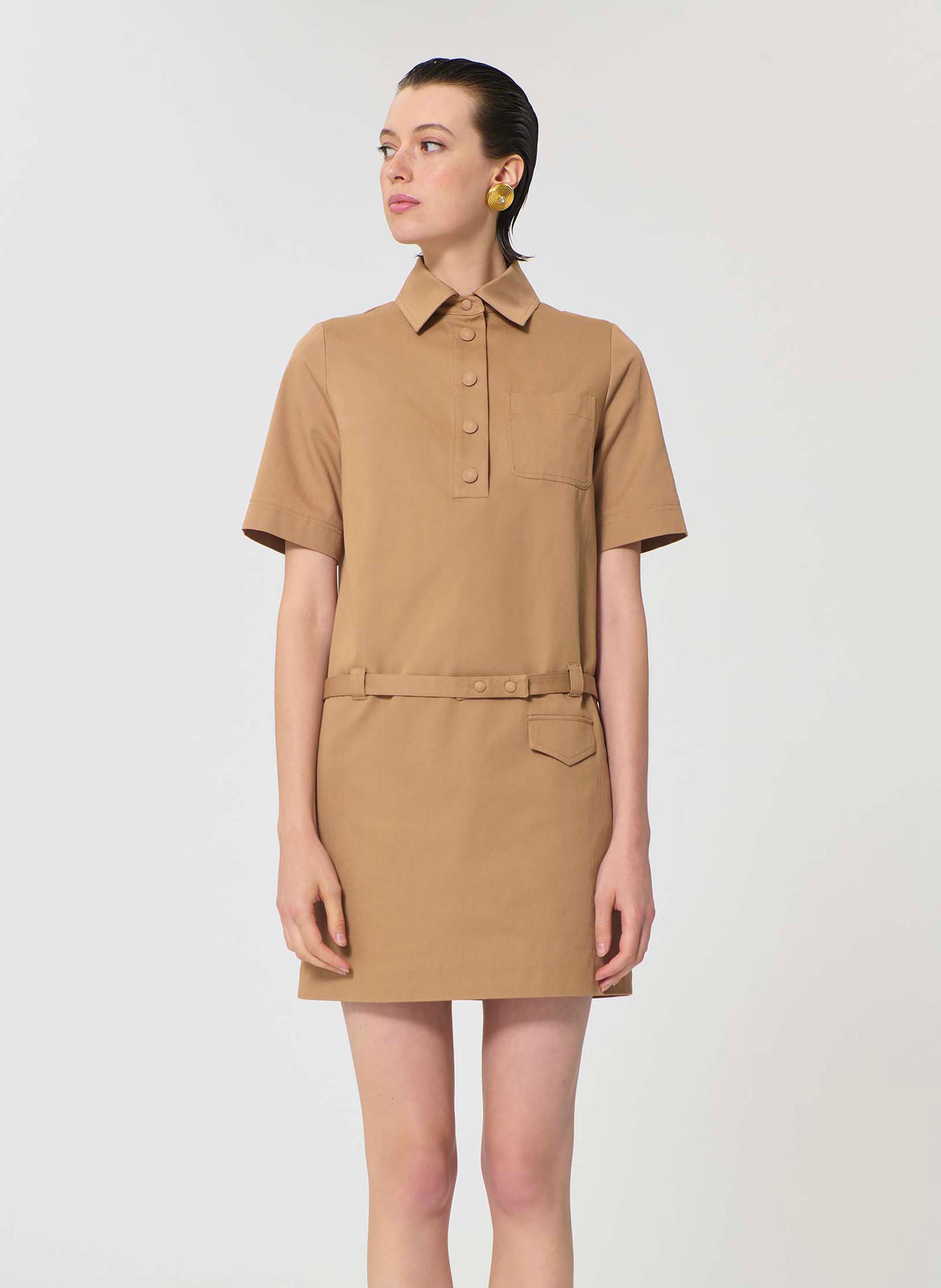 Robe rivy TARA JARMON Jaune