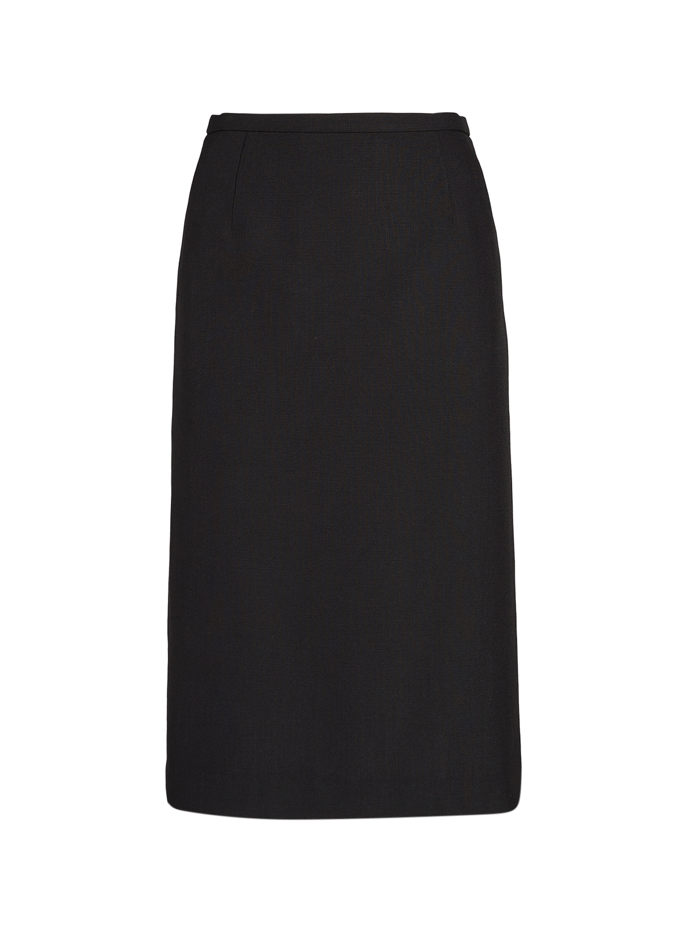 Straight skirt with lining SANDBEIGE Black