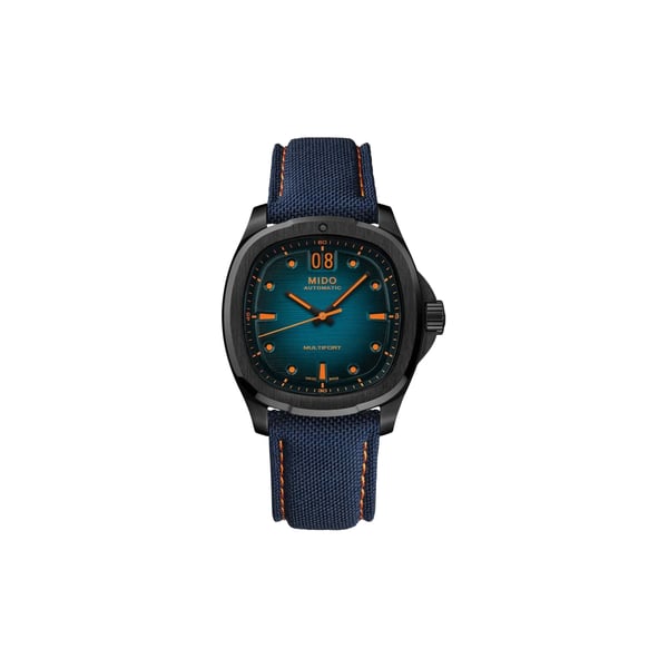 Montre Multifort TV Big Date en acier inoxydable Montre Multifort TV Big Date en acier inoxydable