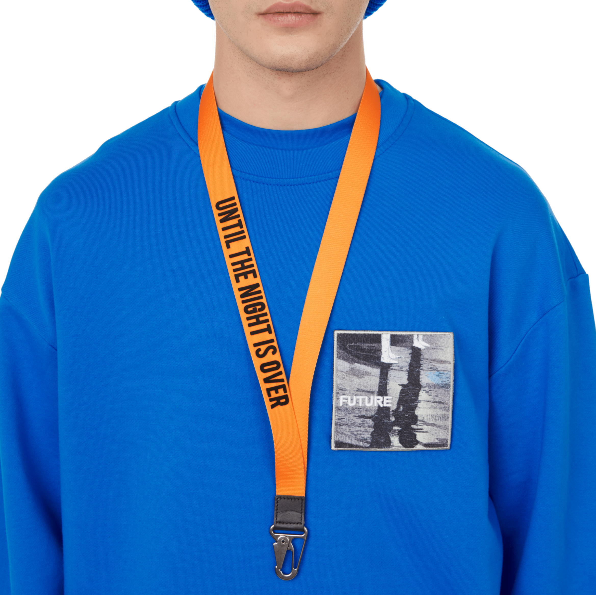 Sweatshirt en coton UNTIL THE NIGHT IS OVER Bleu