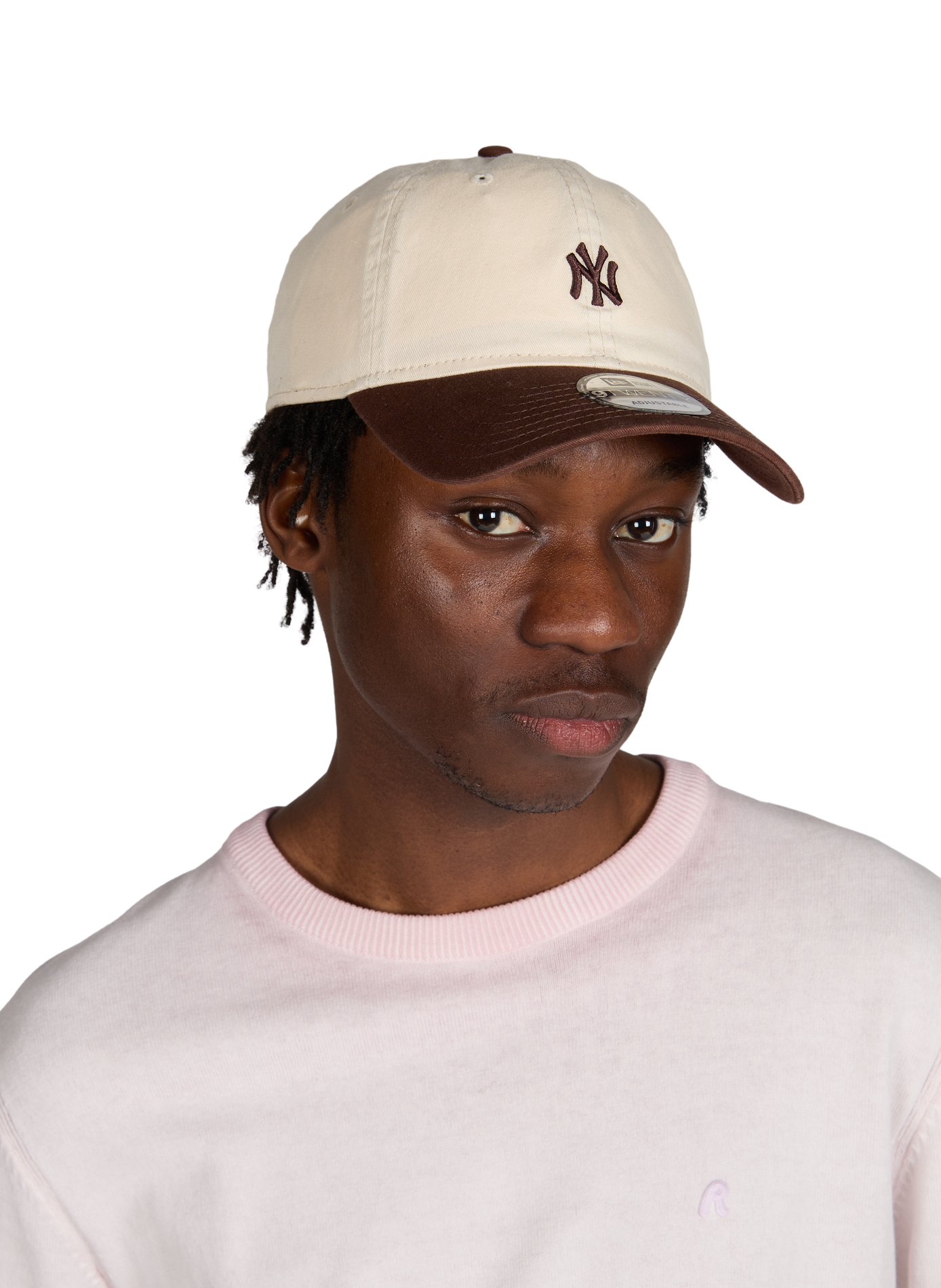 9TWENTY New York Yankees MLB Mini Logo Cap in cotton NEW ERA Beige