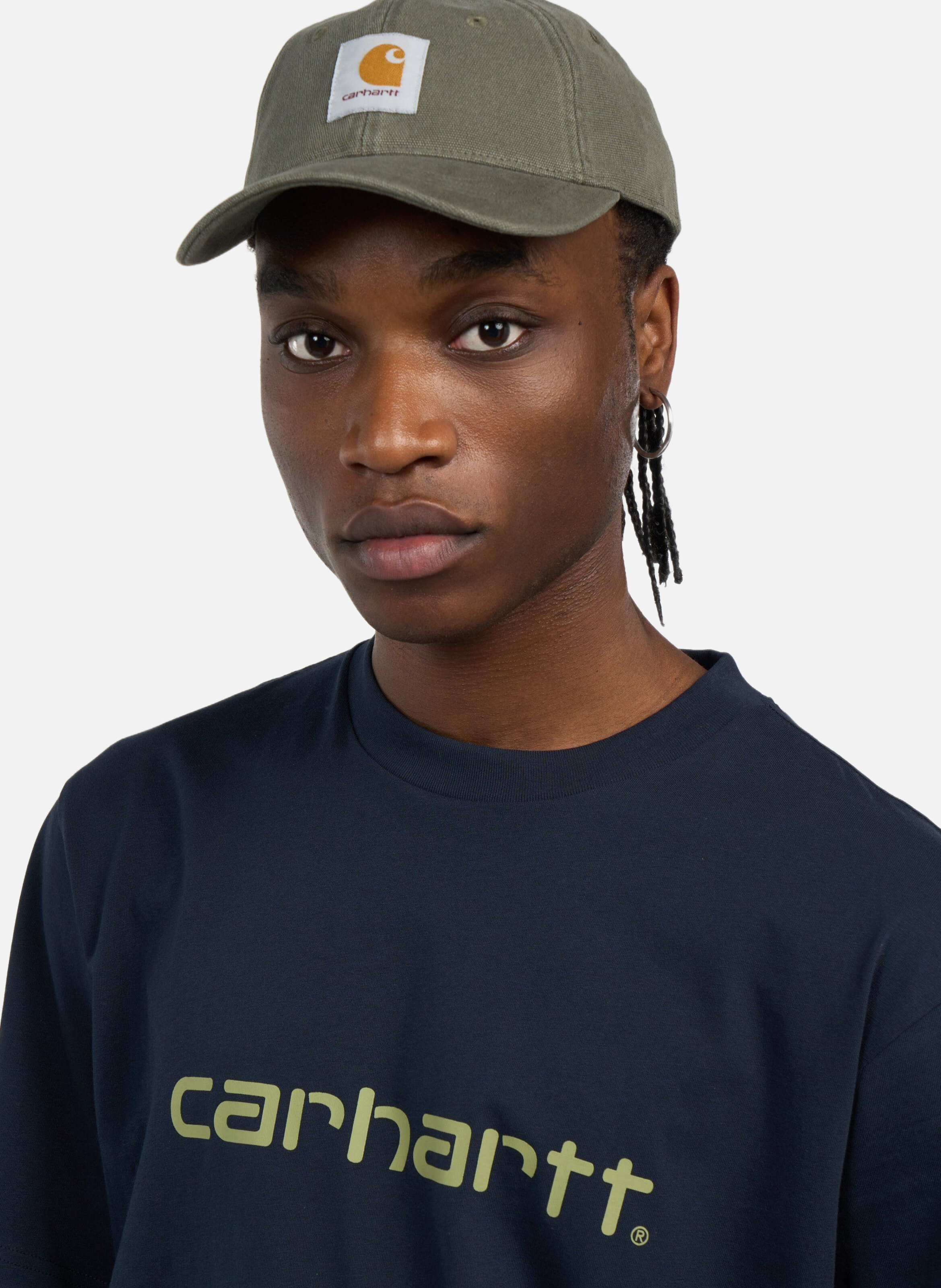 T-shirt s/s script t-shirt CARHARTT WIP Bleu