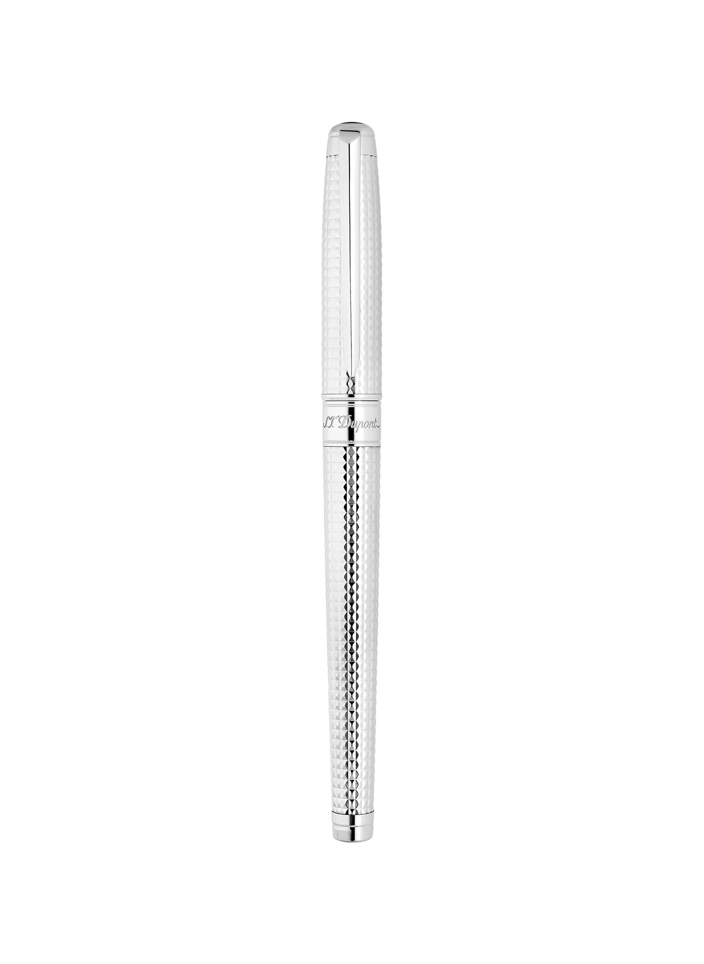 Medium Line Rollerball Pen Eternity S.T. DUPONT Silver