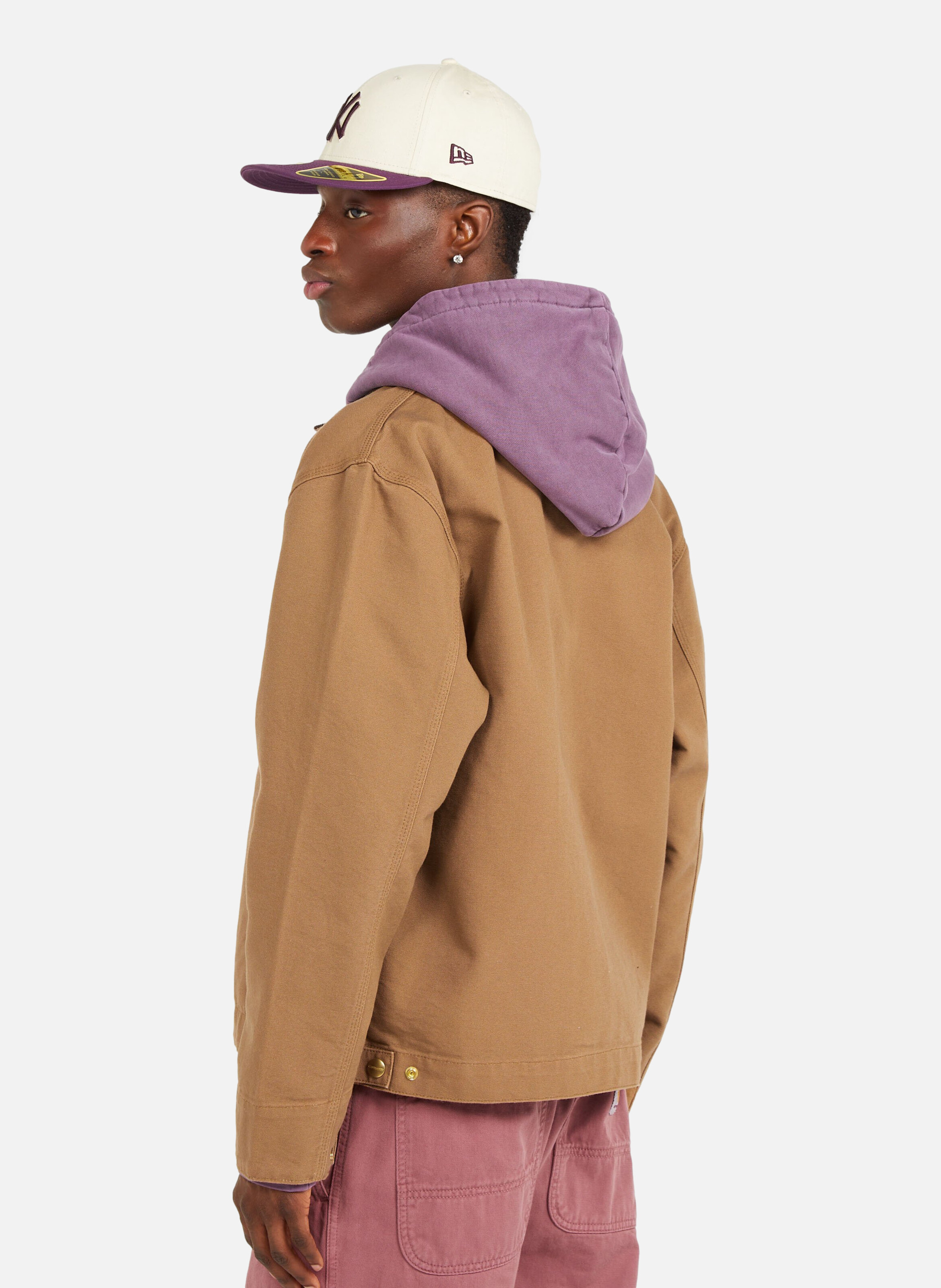Veste detroit jacket CARHARTT WIP Marron