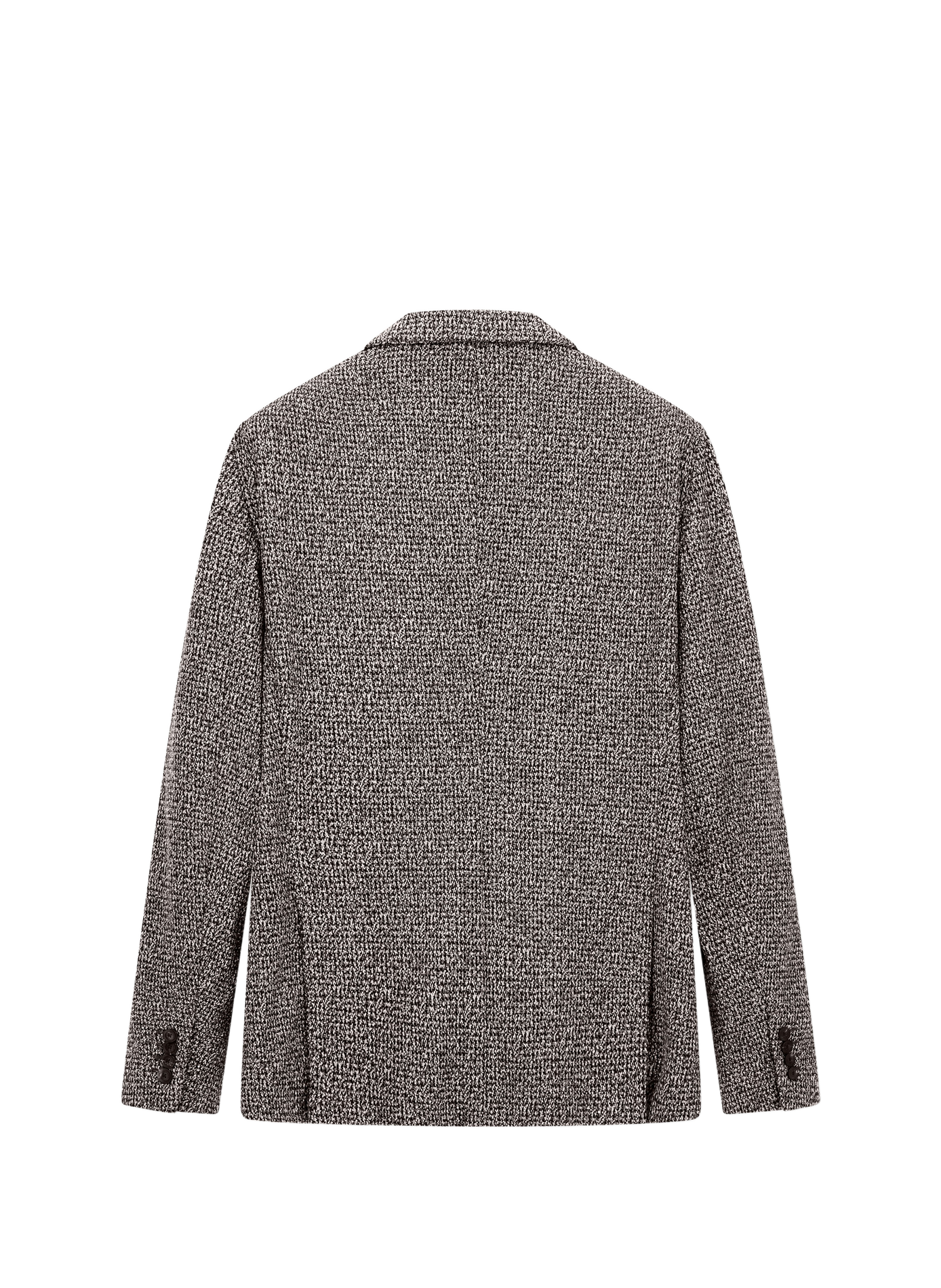 Structured Tweed Blazer EMPORIO ARMANI Grey