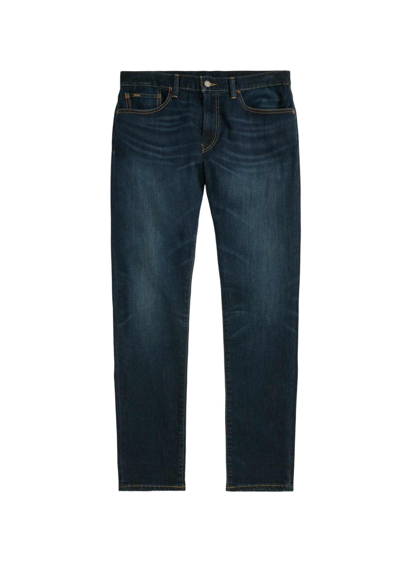 Straight-leg cotton-blend jeans POLO RALPH LAUREN Blue