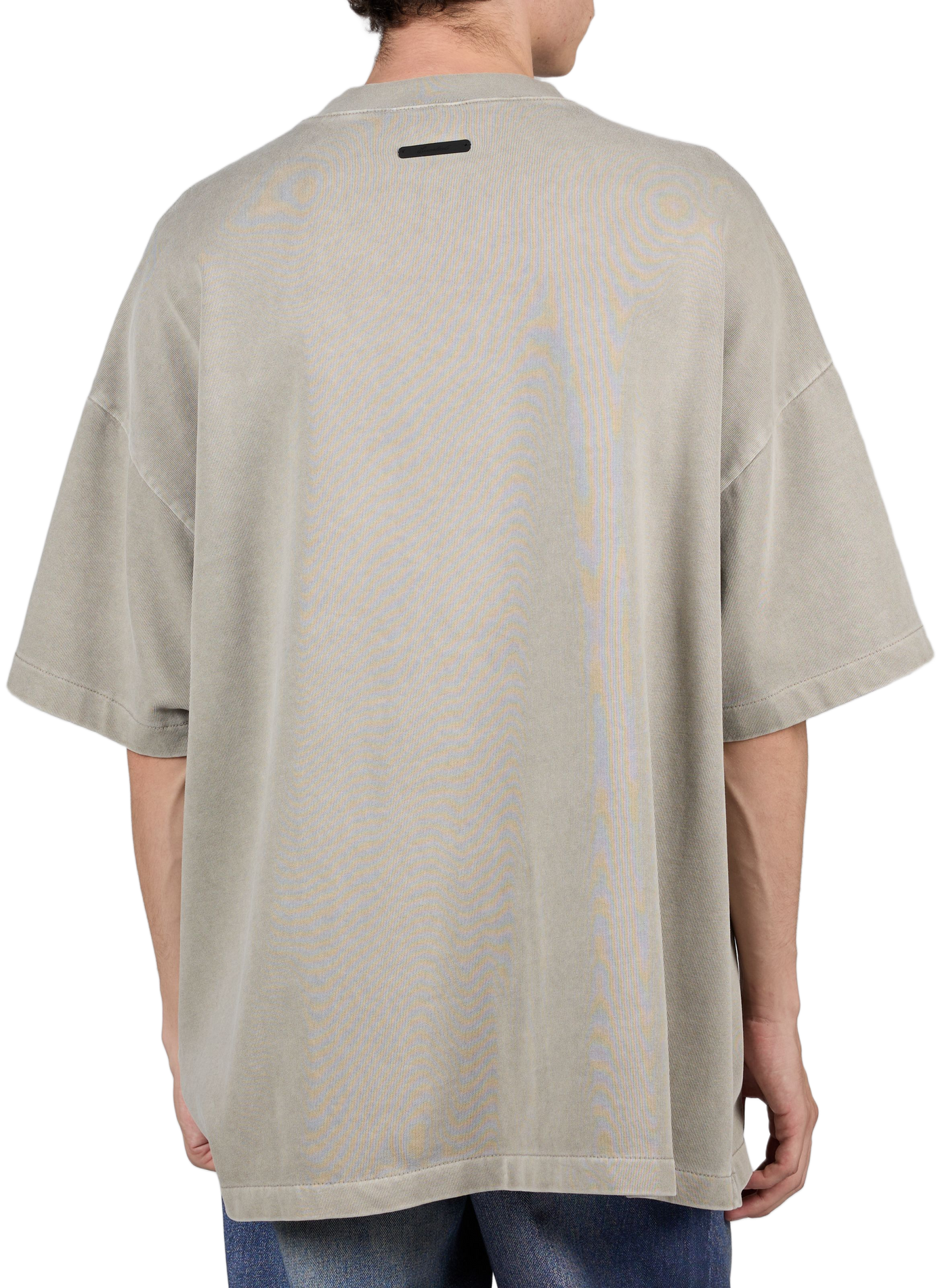 Oversized screen-printed T-shirt FEAR OF GOD ESSENTIALS Grey