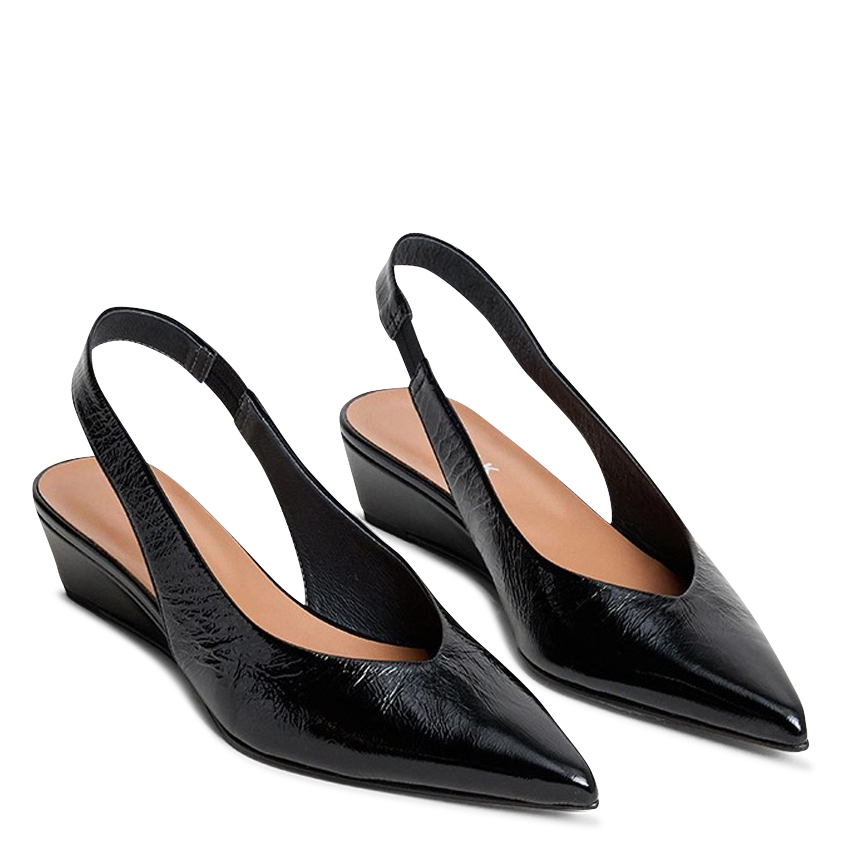 Escarpins en cuir doleance JONAK Noir
