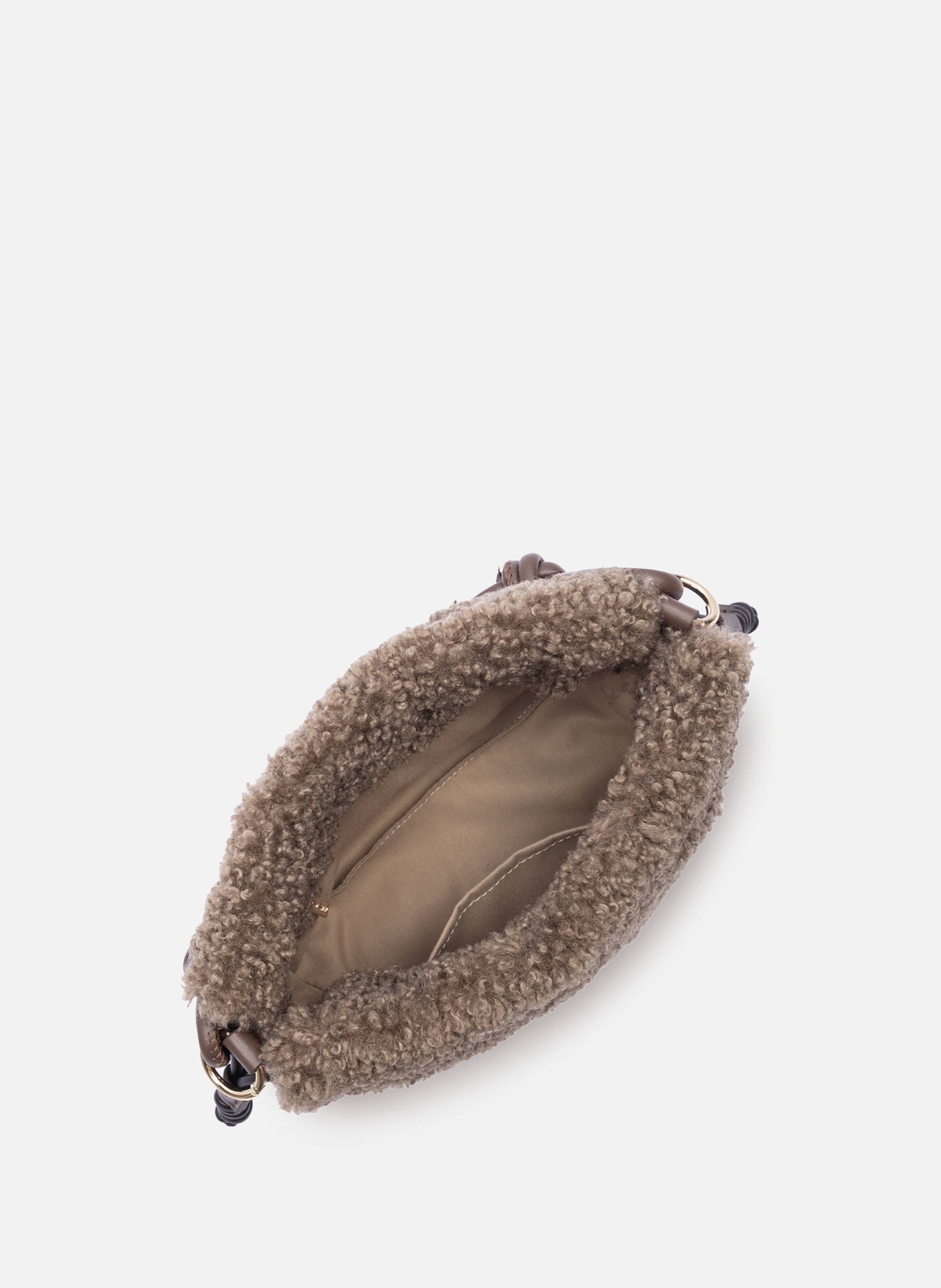 Kleine schoudertas - bont LANCASTER Bruin