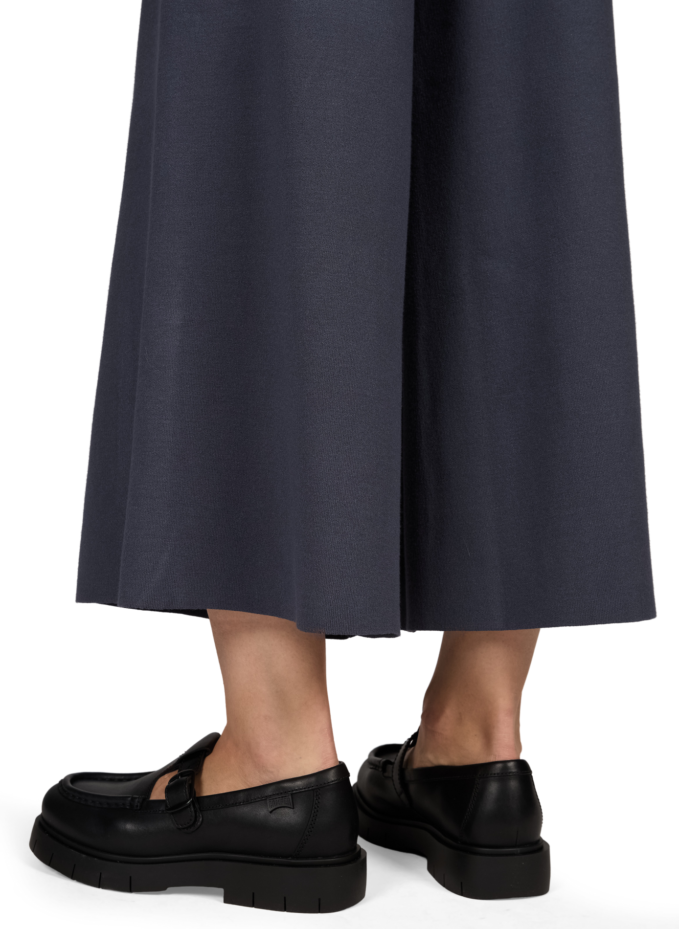 Weite 7/8-Hose MSCH Blau