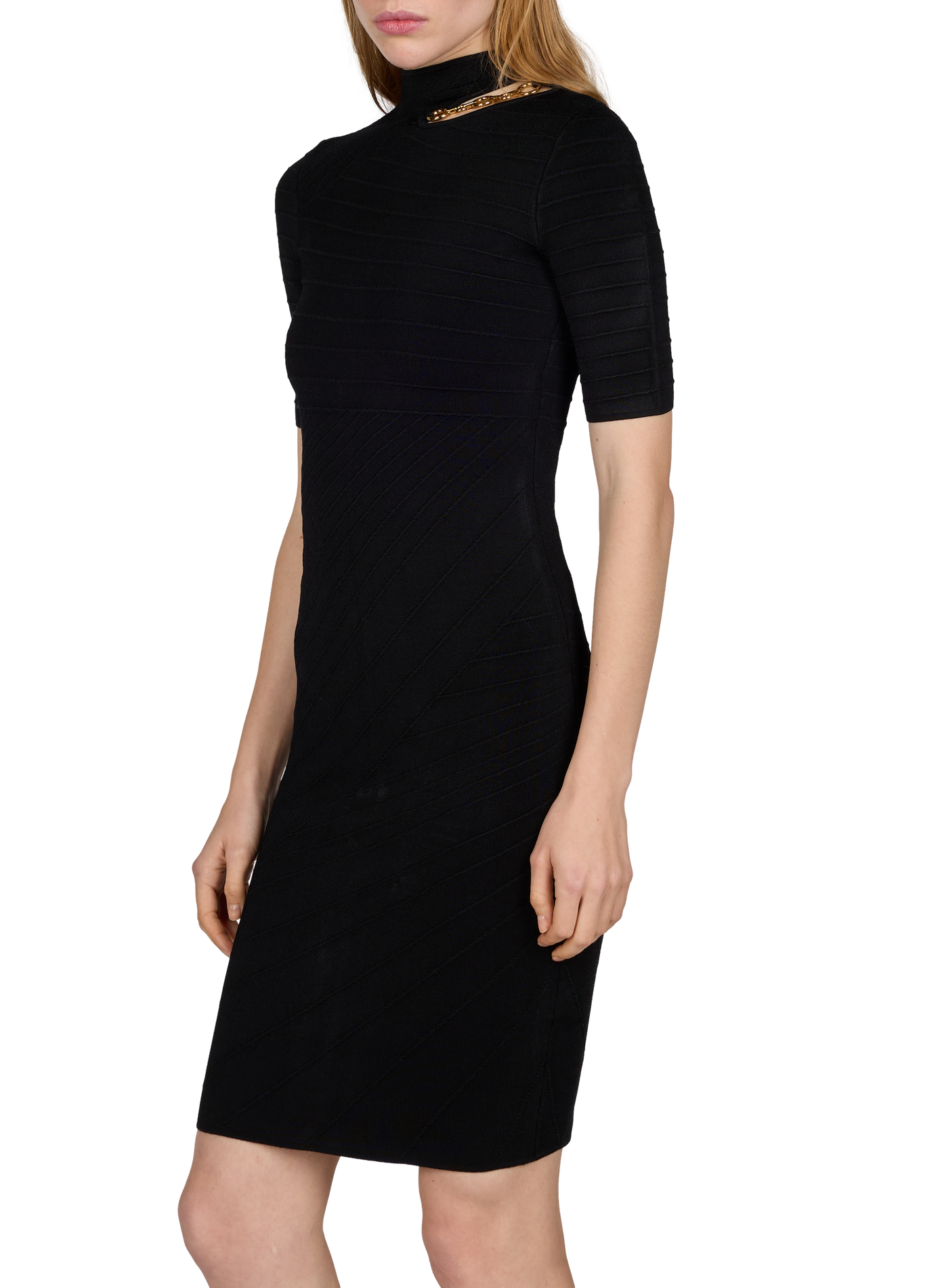 KAEDA plain fitted dress GUESS Black
