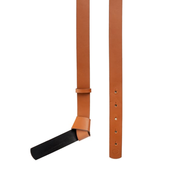 Ceinture la Nouée 25 en cuir