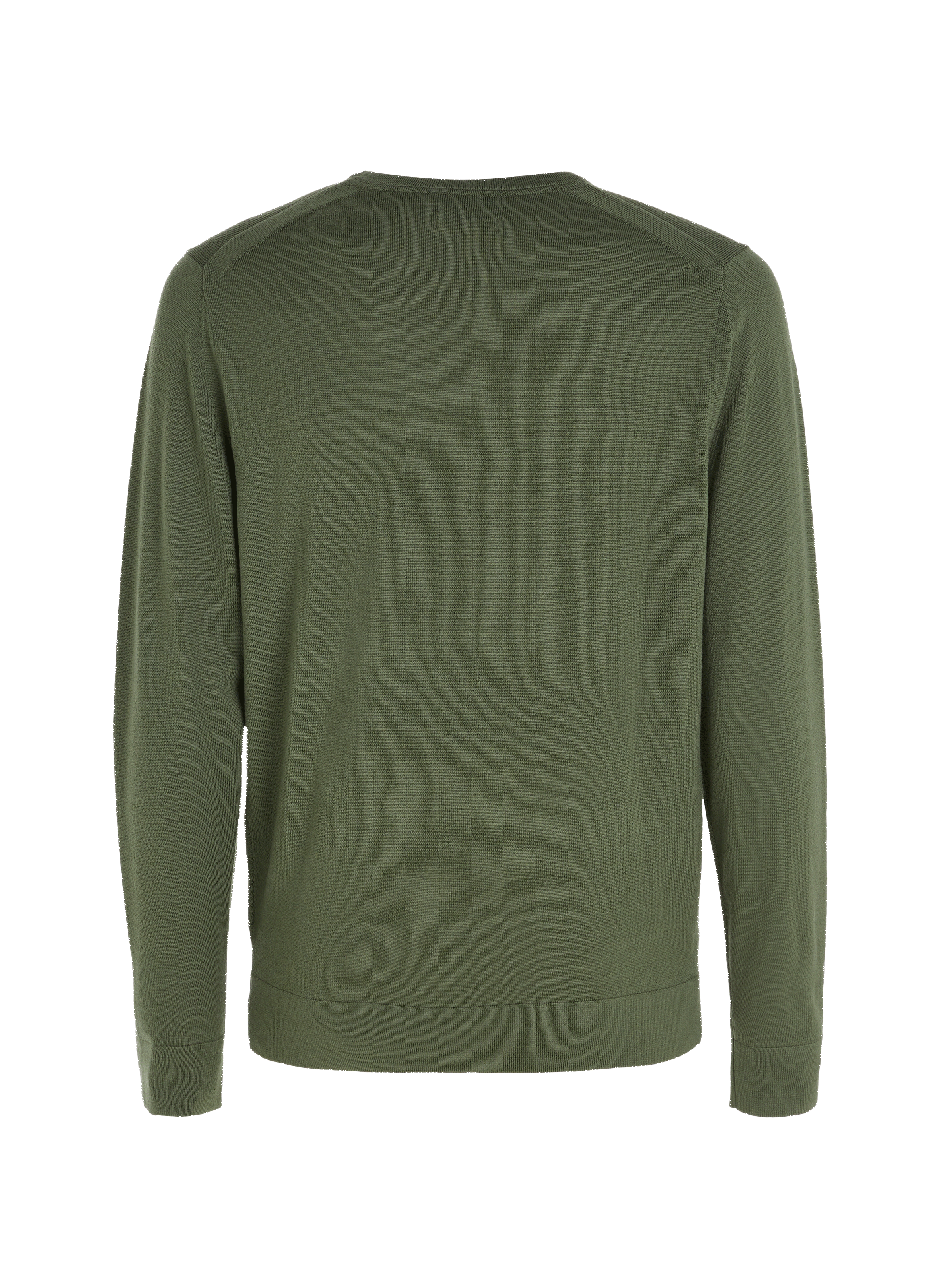 Pull col rond en laine