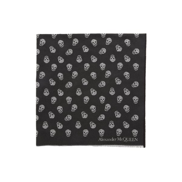 Foulard en soie et laine