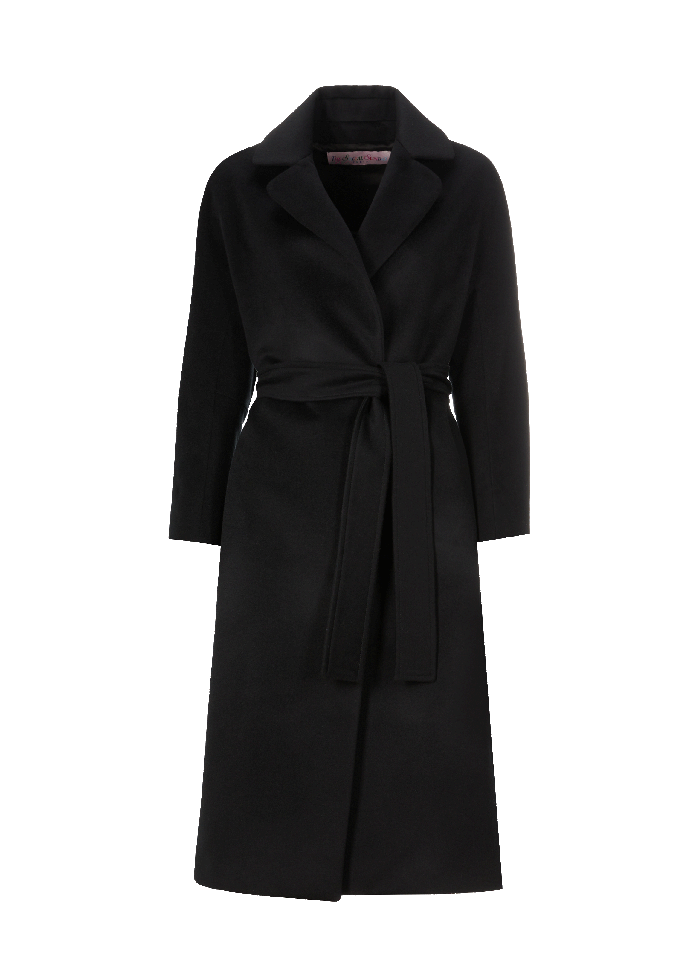 Manteau long en laine