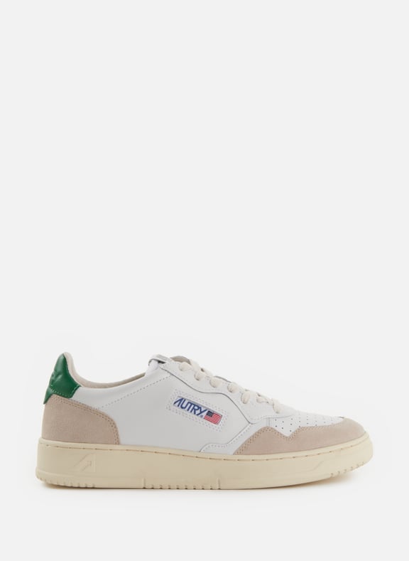 Basket Medalist en cuir Blanc by AUTRY AUTRY Basket Medalist en cuir Blanc