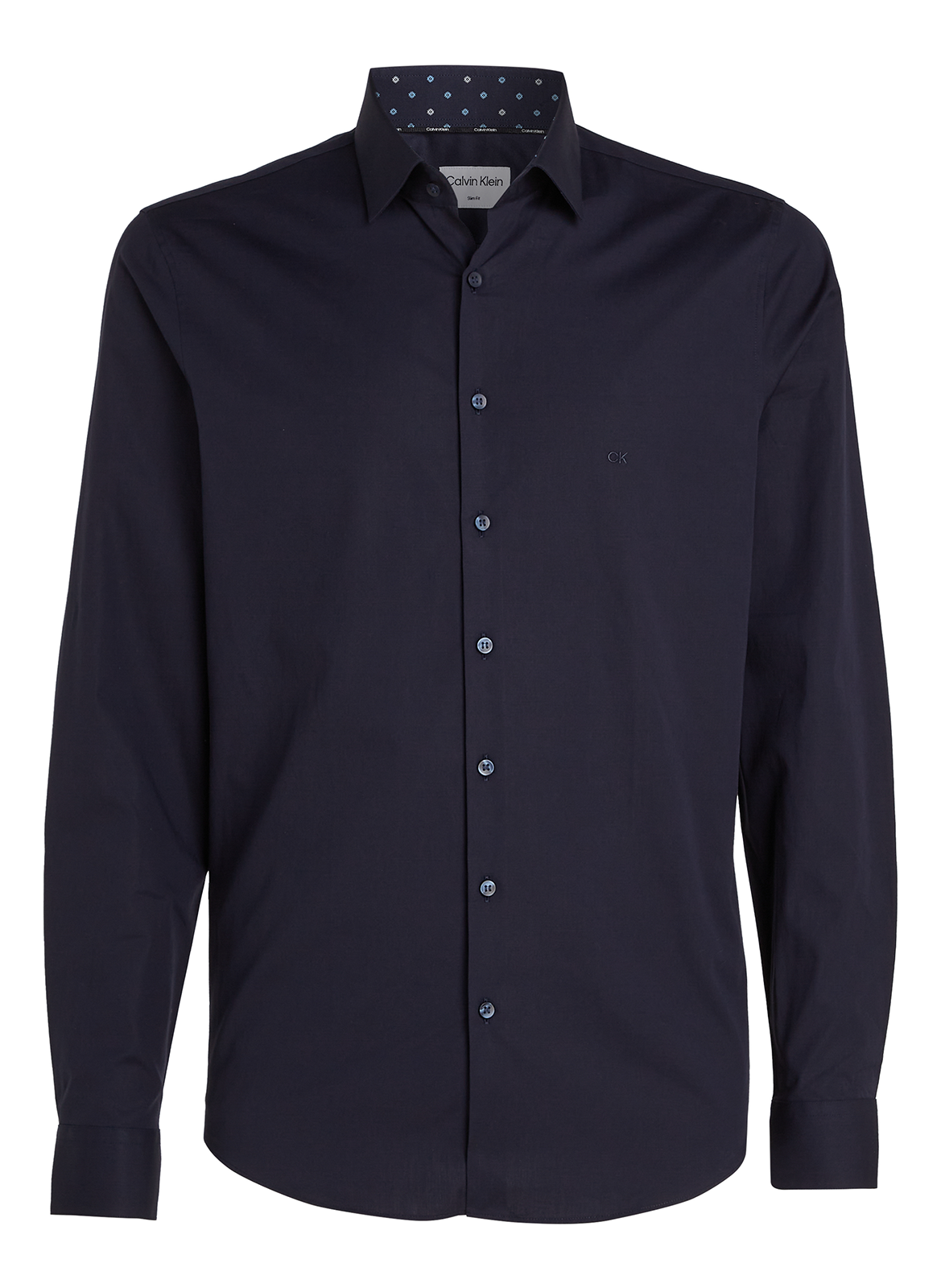 Chemise en coton CALVIN KLEIN Bleu