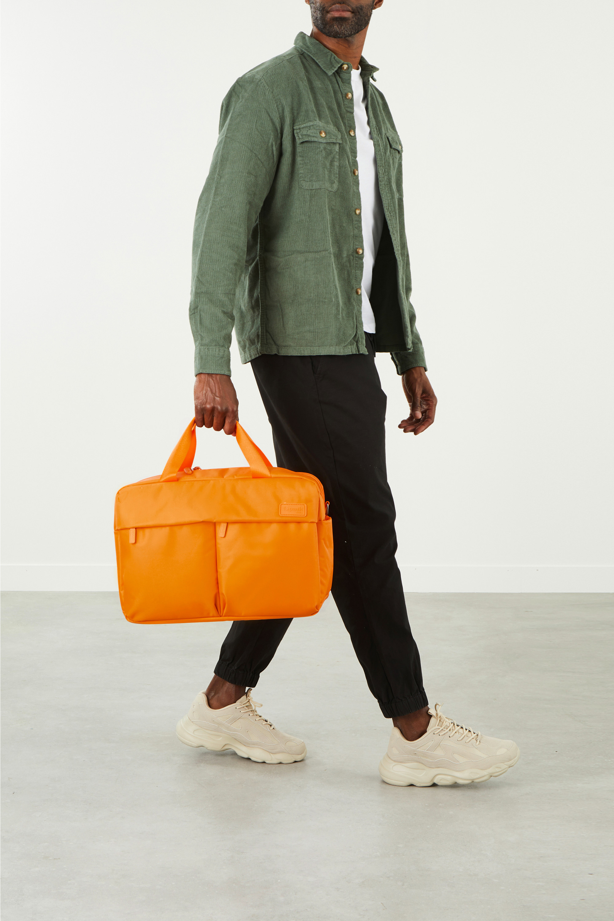 City plume sac de voyage taille s LIPAULT PARIS Orange