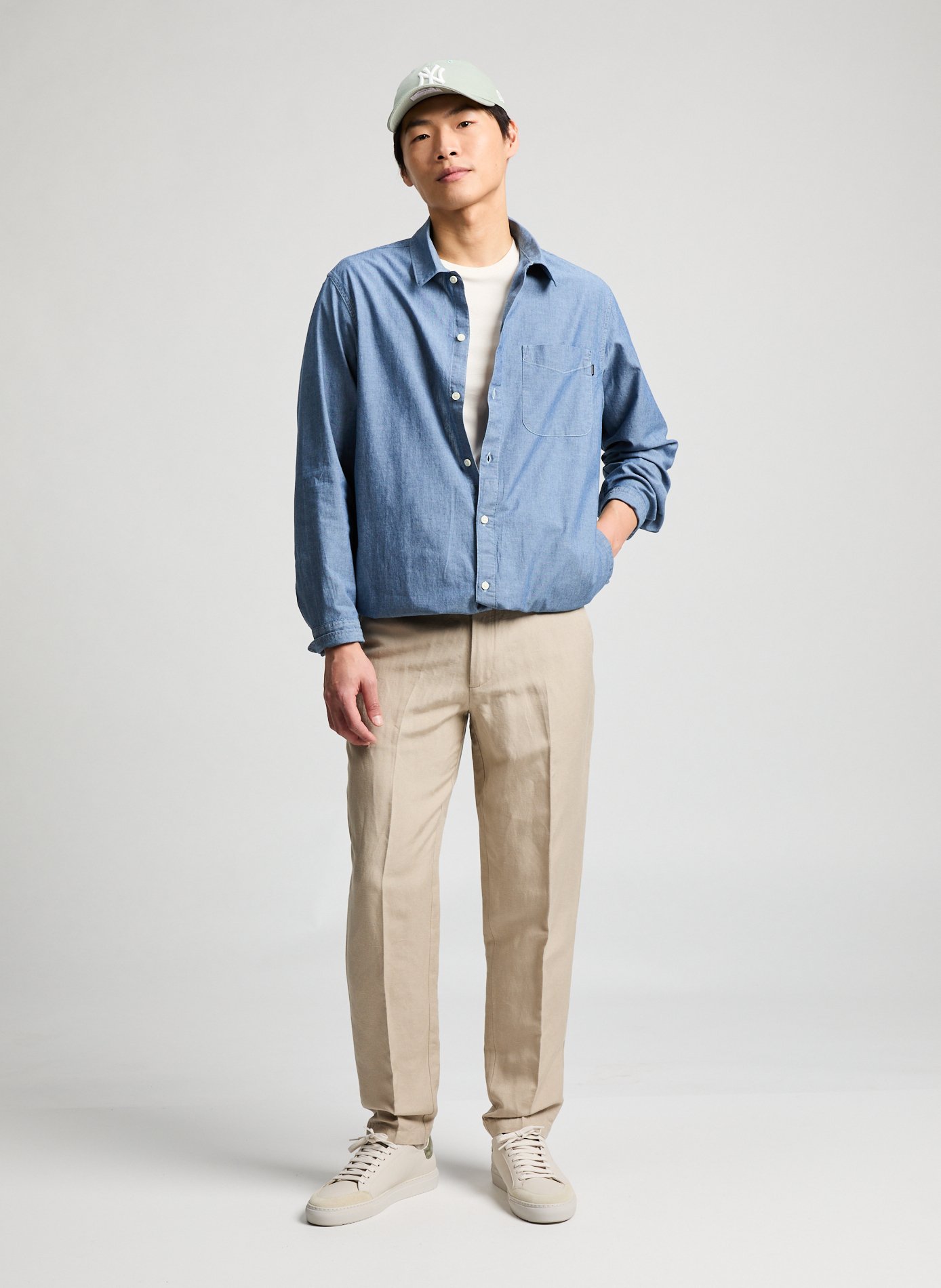 Chemise en coton  DOCKERS Bleu