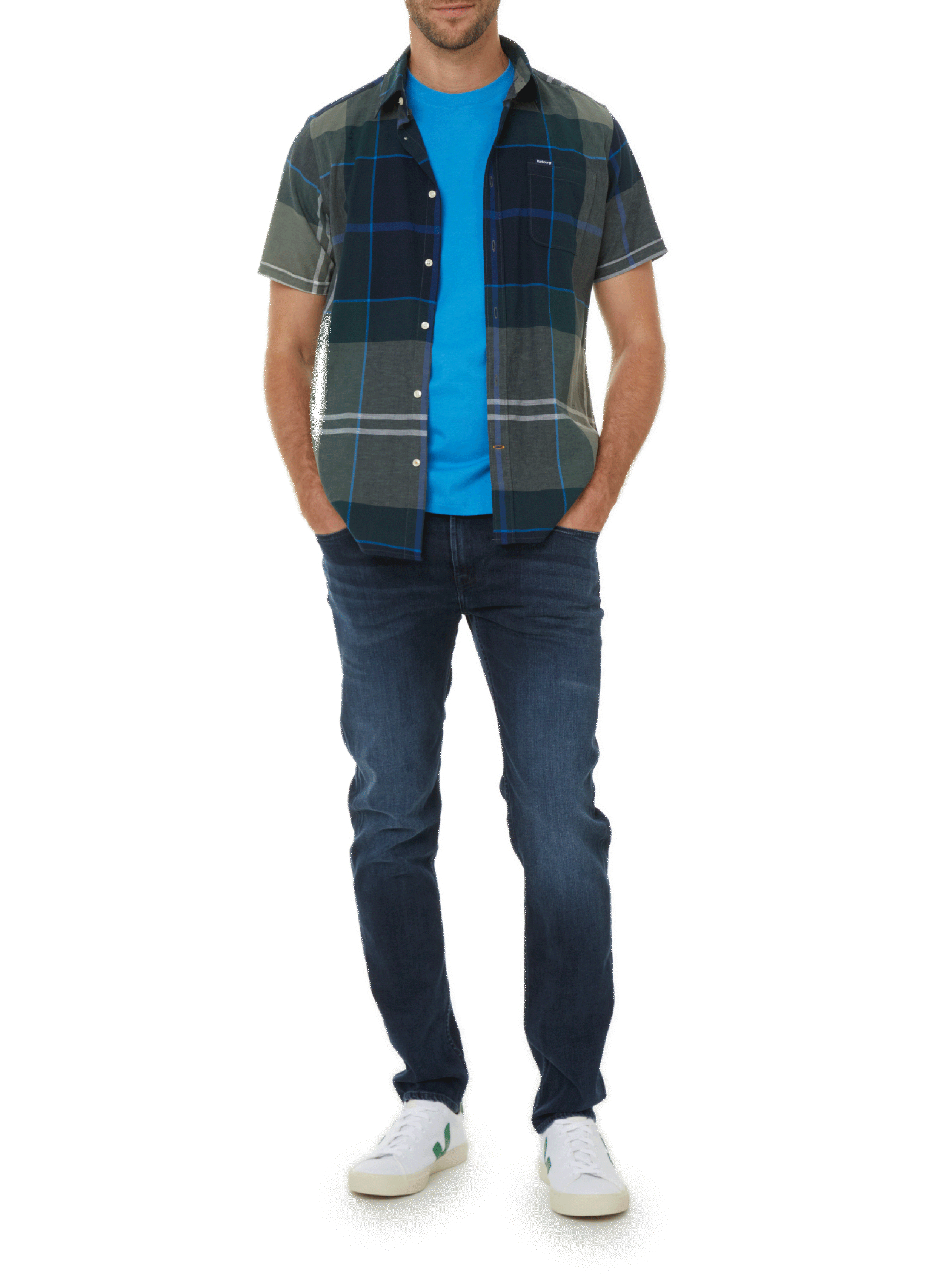 Slim-fit jeans 7 FOR ALL MANKIND Blue