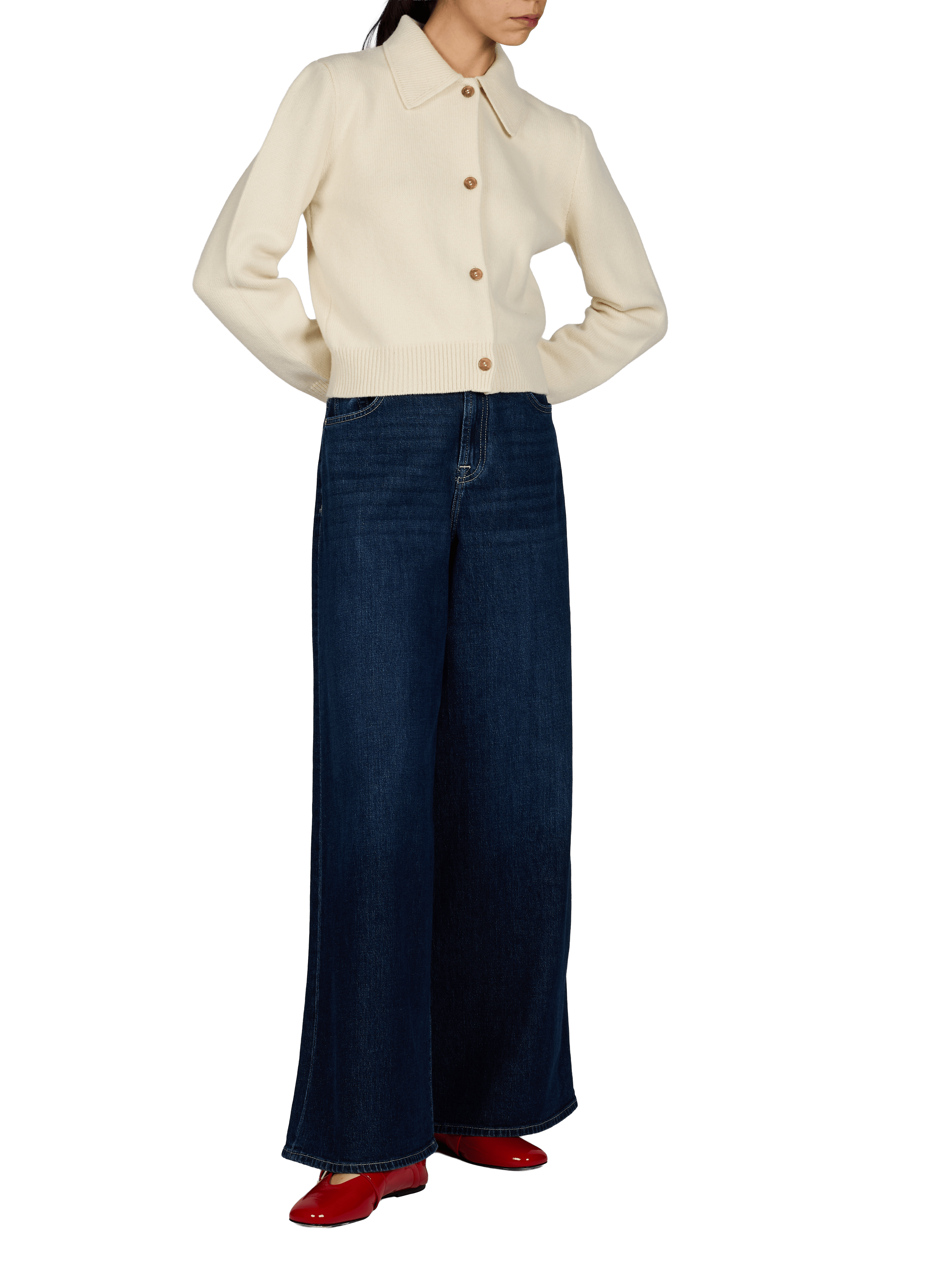 Cardigan en laine A.P.C. Blanc