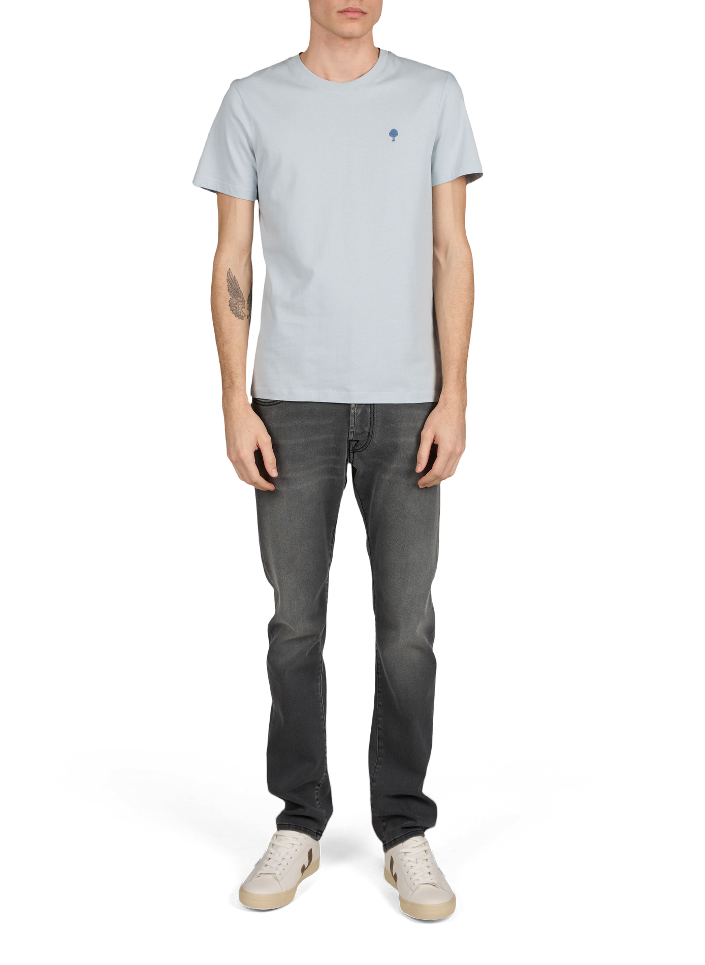 Arcy cotton T-shirt FAGUO Blue