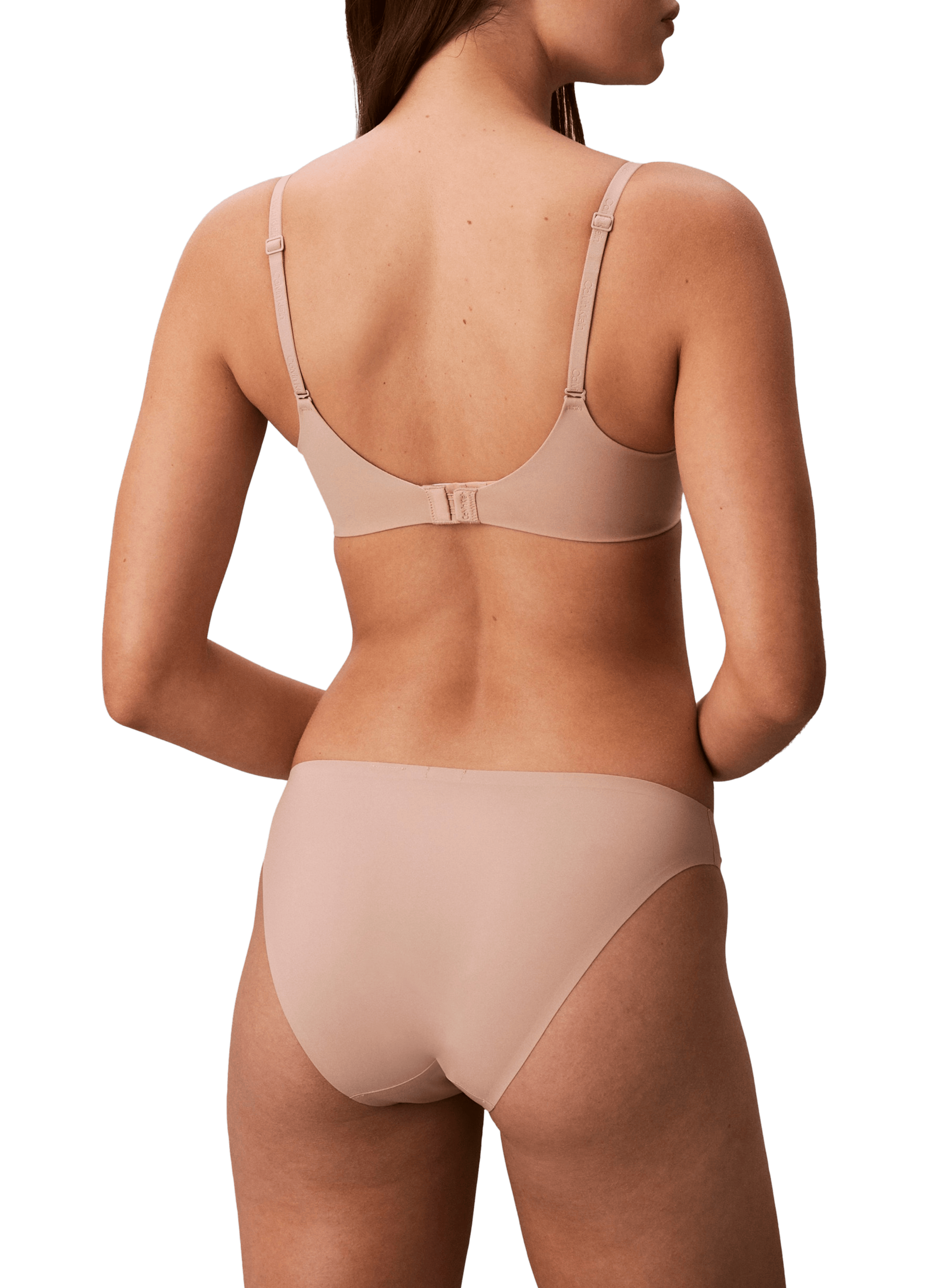 Soutien-gorge uni CALVIN KLEIN Beige