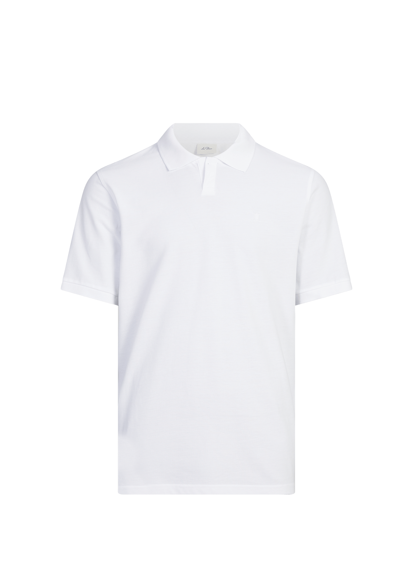 Polo à manches courtes en coton LES DEUX Blanc