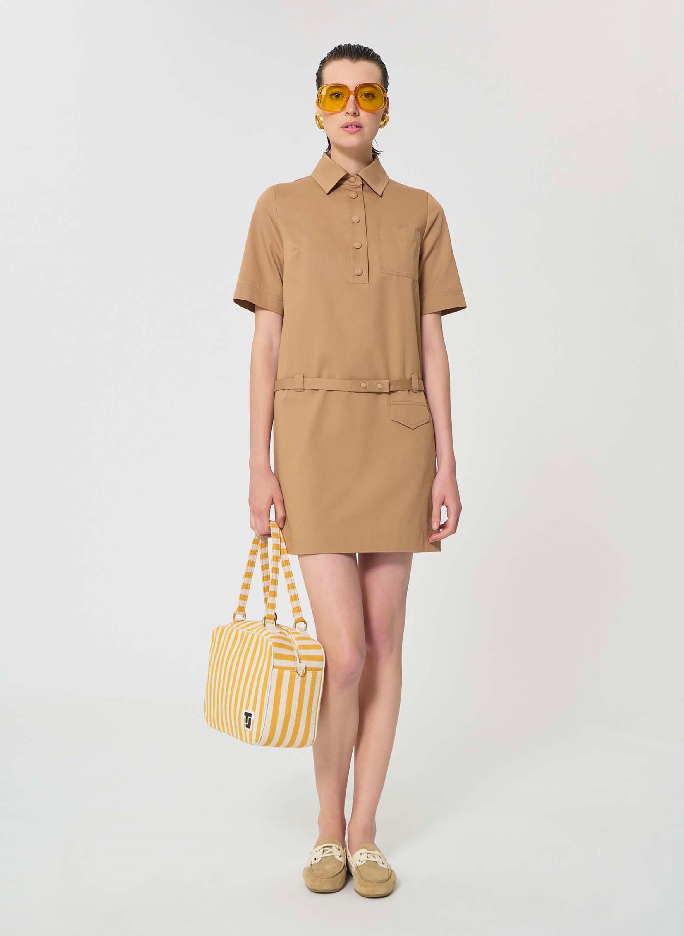 Robe rivy TARA JARMON Jaune