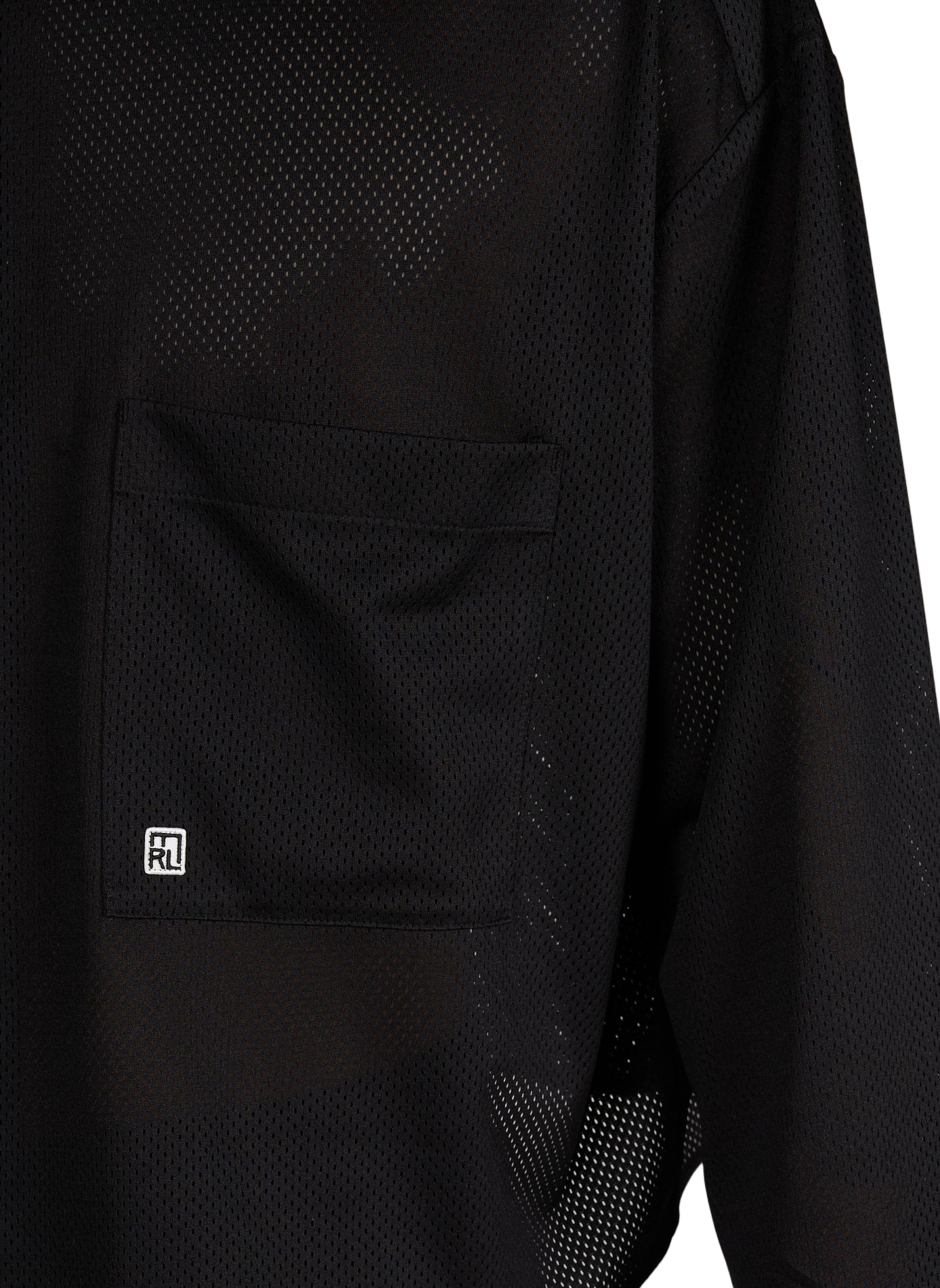 Chemise ample ajourée col classique MERELY MADE Noir