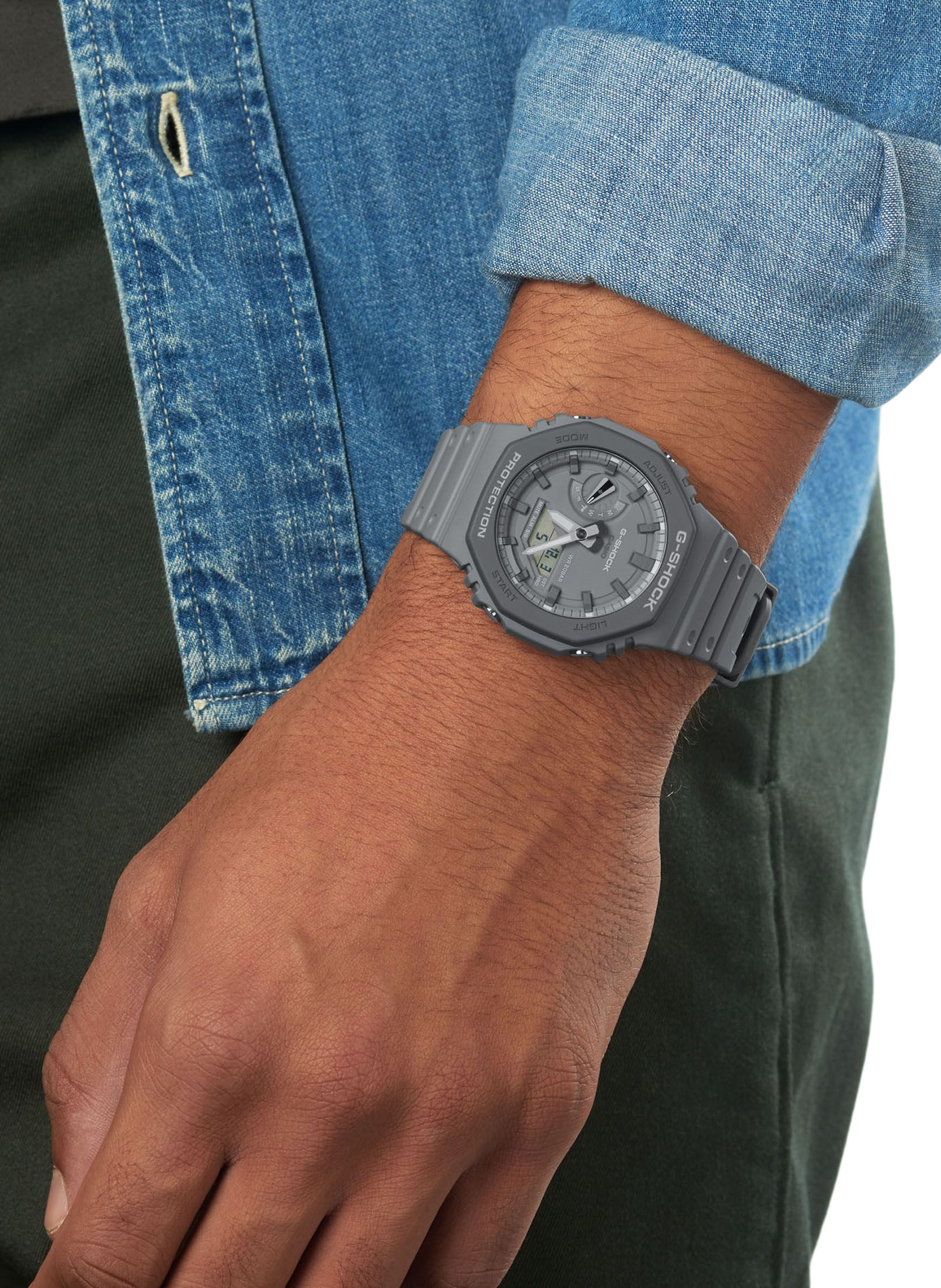 Montre quartz G-shock en résine G-SHOCK Gris