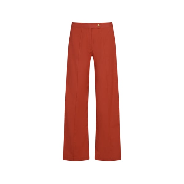 Pantalon droit Vilinnen en coton et lin Pantalon droit Vilinnen en coton et lin