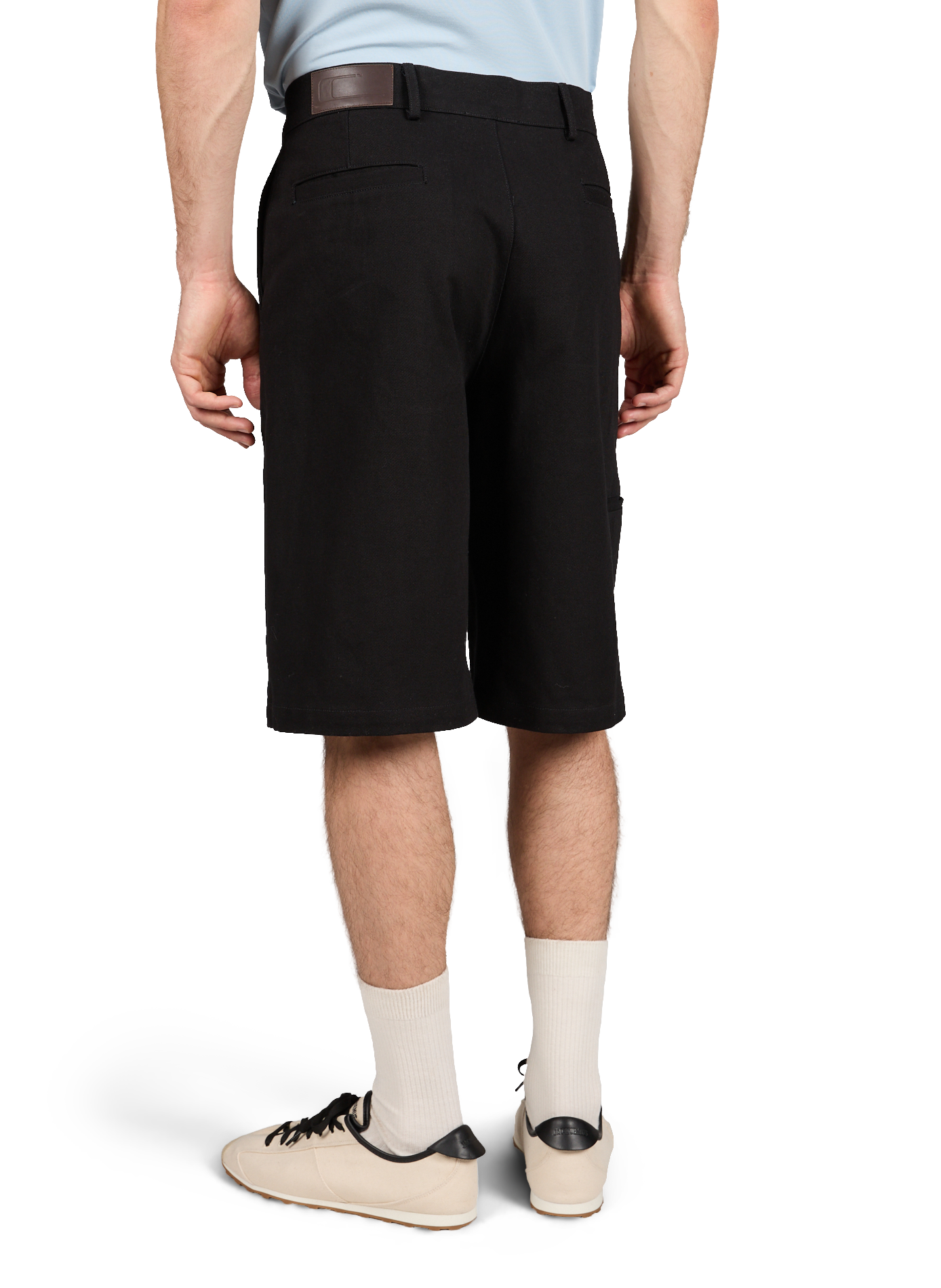 Cotton Bermuda shorts CARRER Black