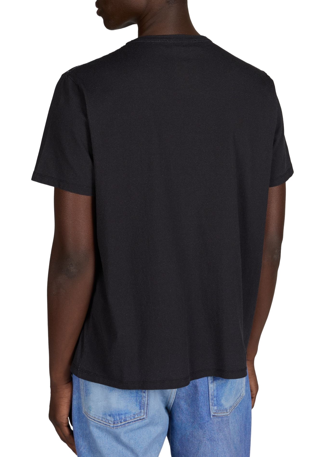 Camiseta estampada de algodón OUR LEGACY Negro