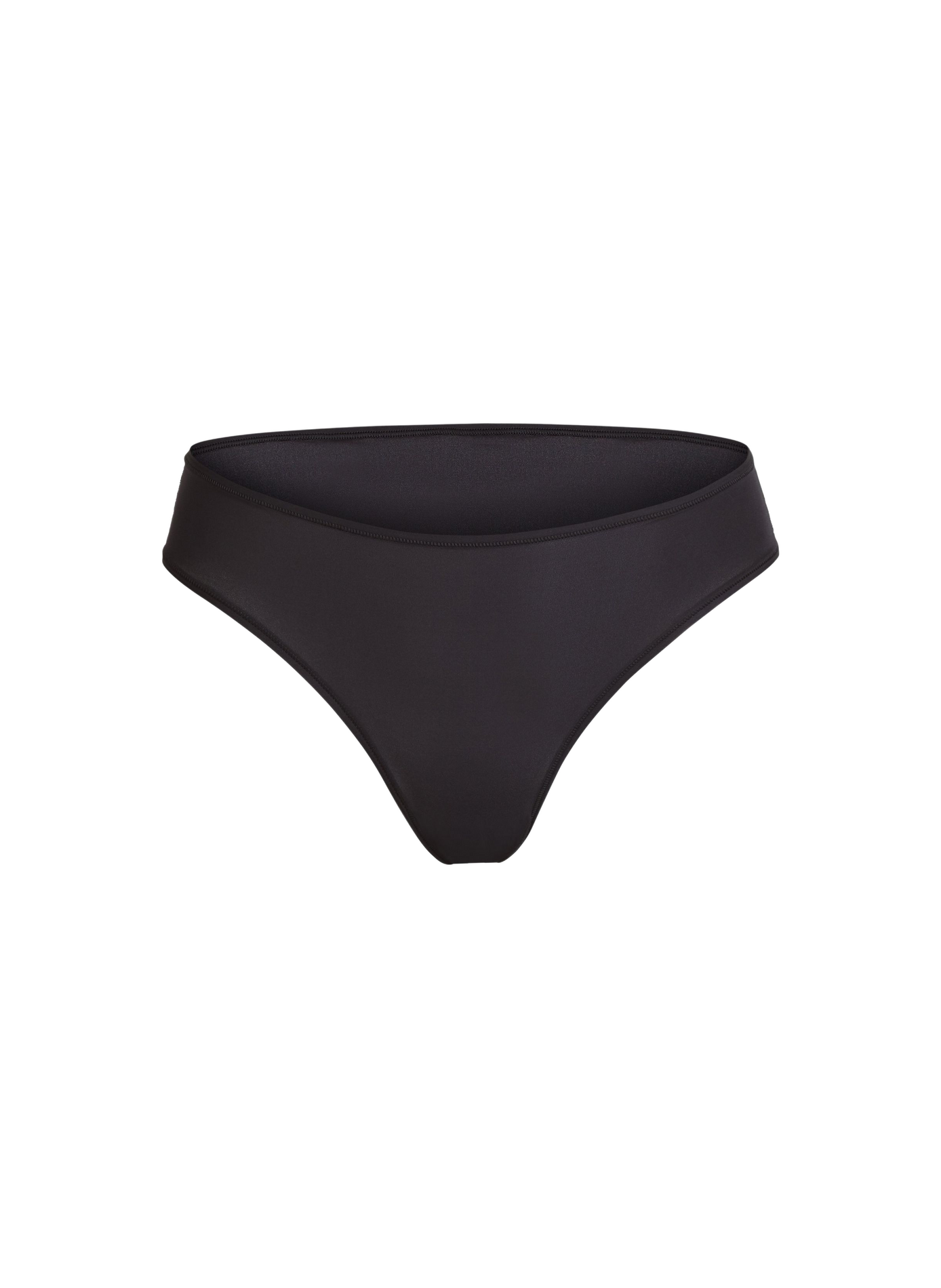 Seamless Mid-Rise Solid Culottes SKIMS Black