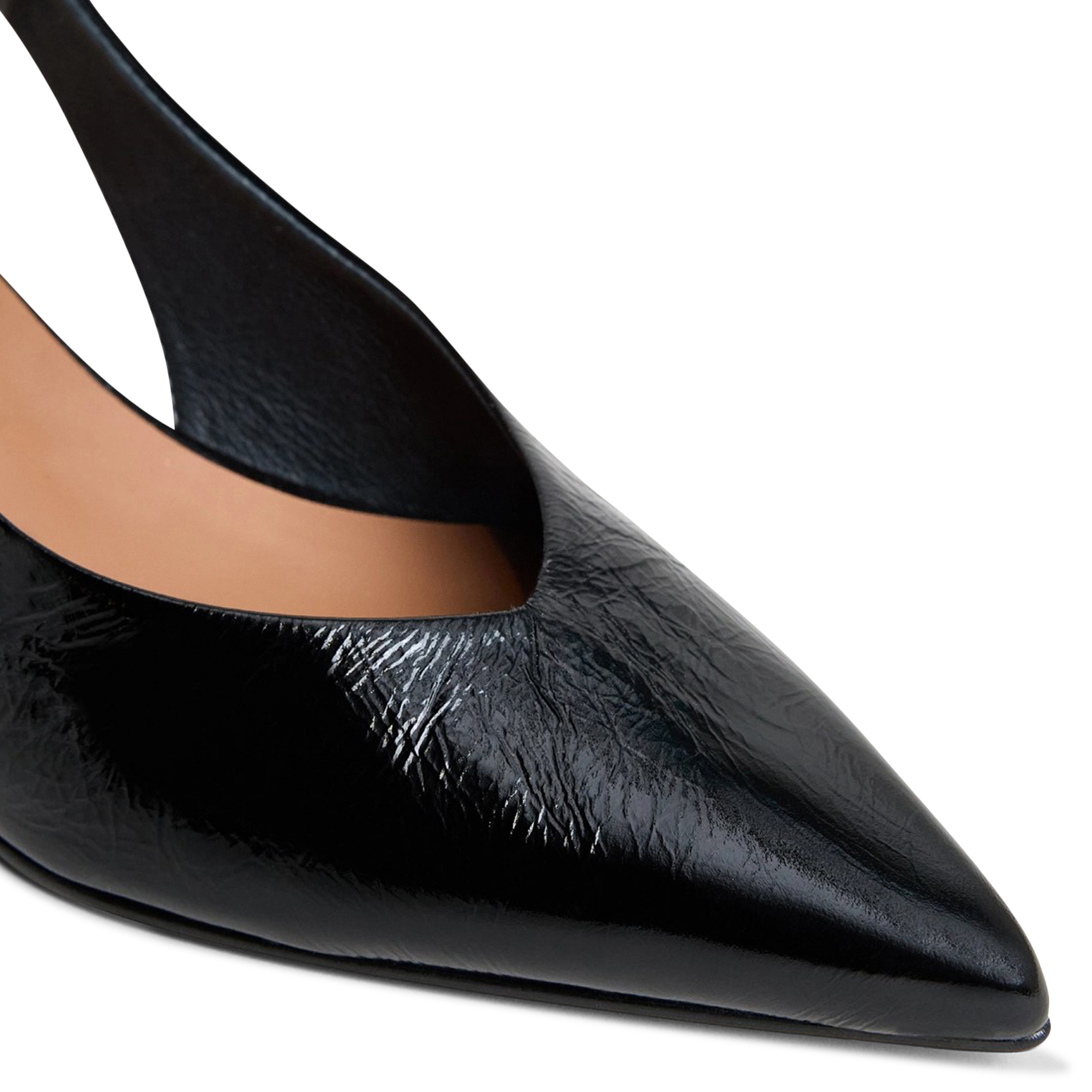 Escarpins en cuir doleance JONAK Noir