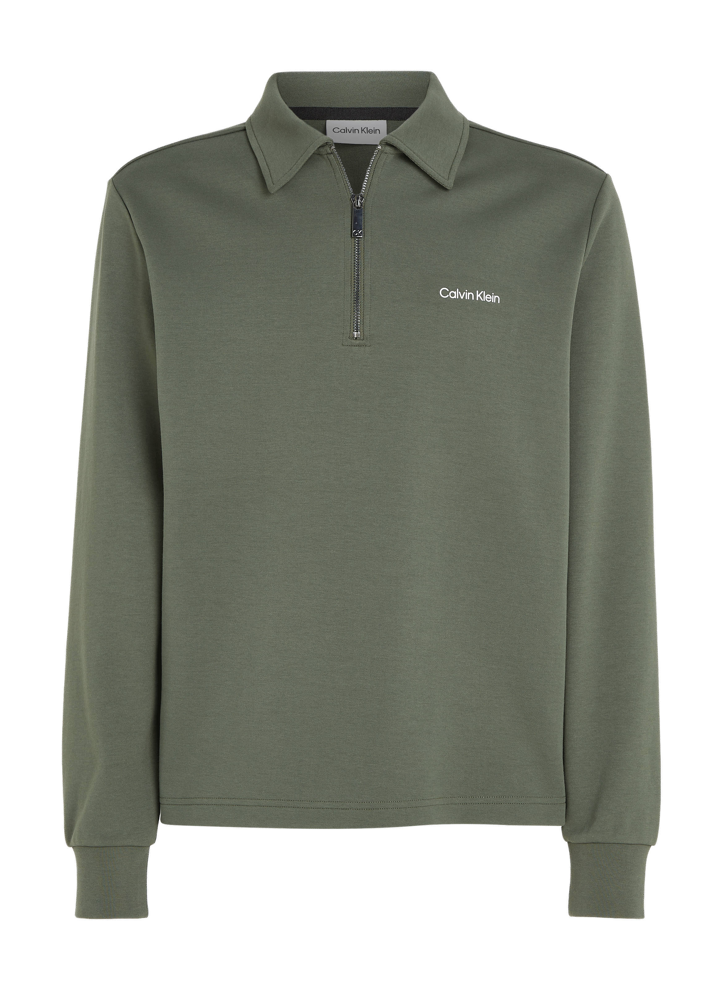 Sweatshirt à col zippé