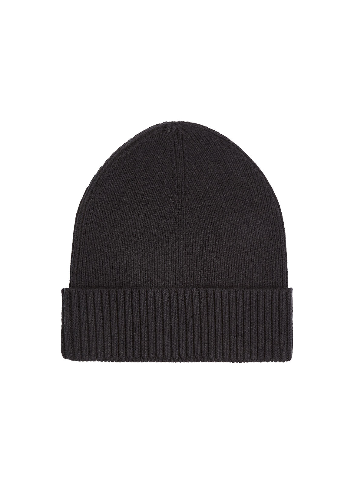 Cotton beanie TOMMY HILFIGER Black